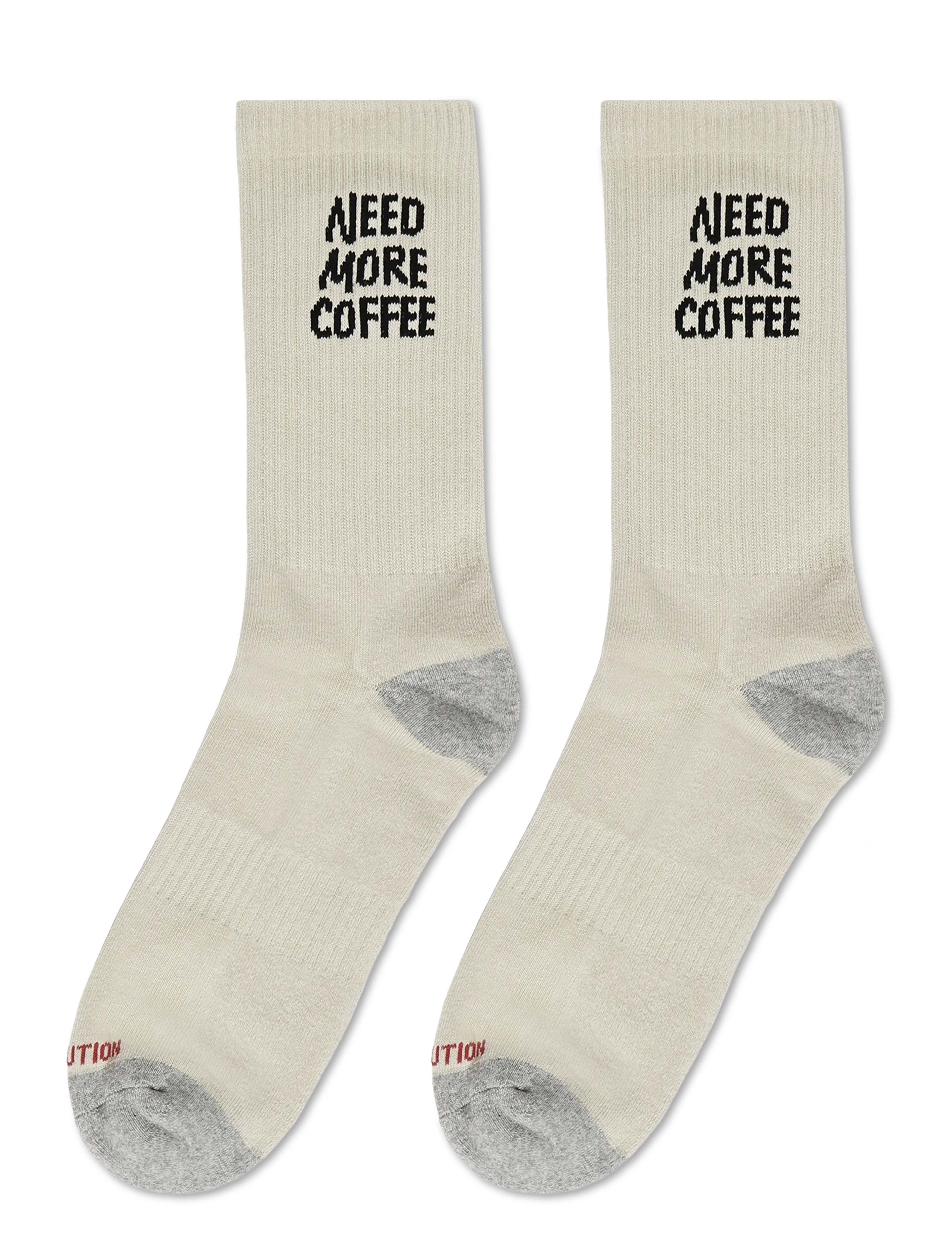 Revolution - Jaquard Crew Sock - klassikalised sokid - offwhite - 1
