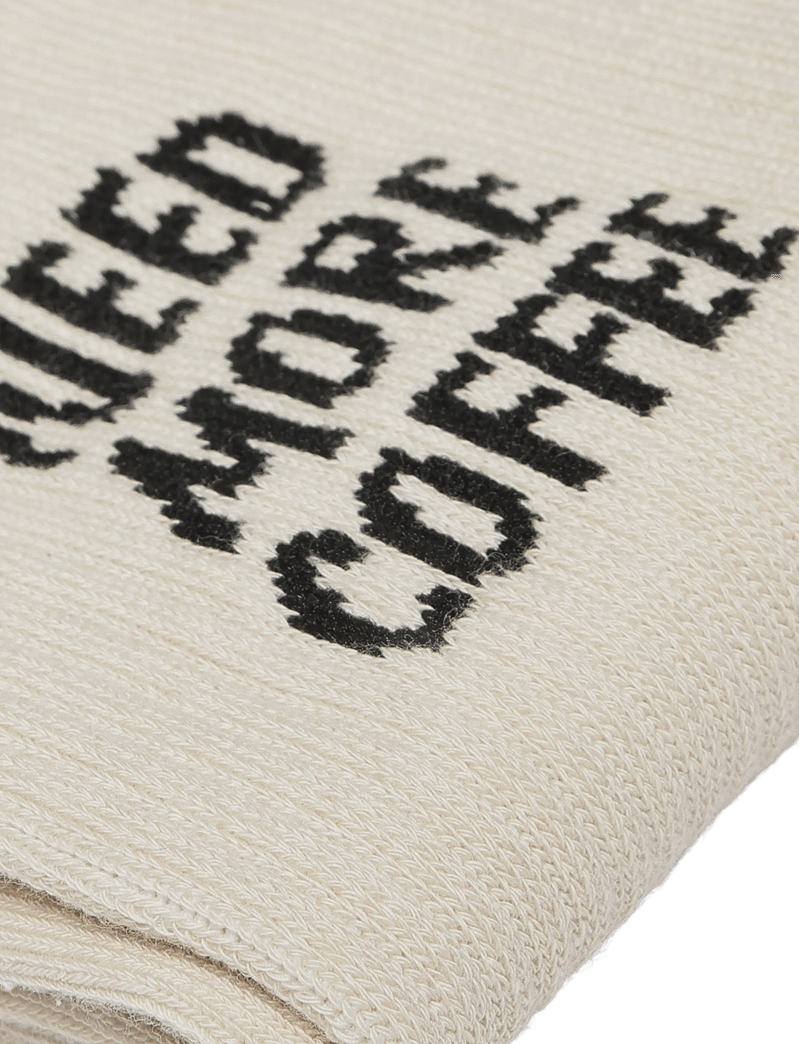 Revolution - Jaquard Crew Sock - klassikalised sokid - offwhite - 2