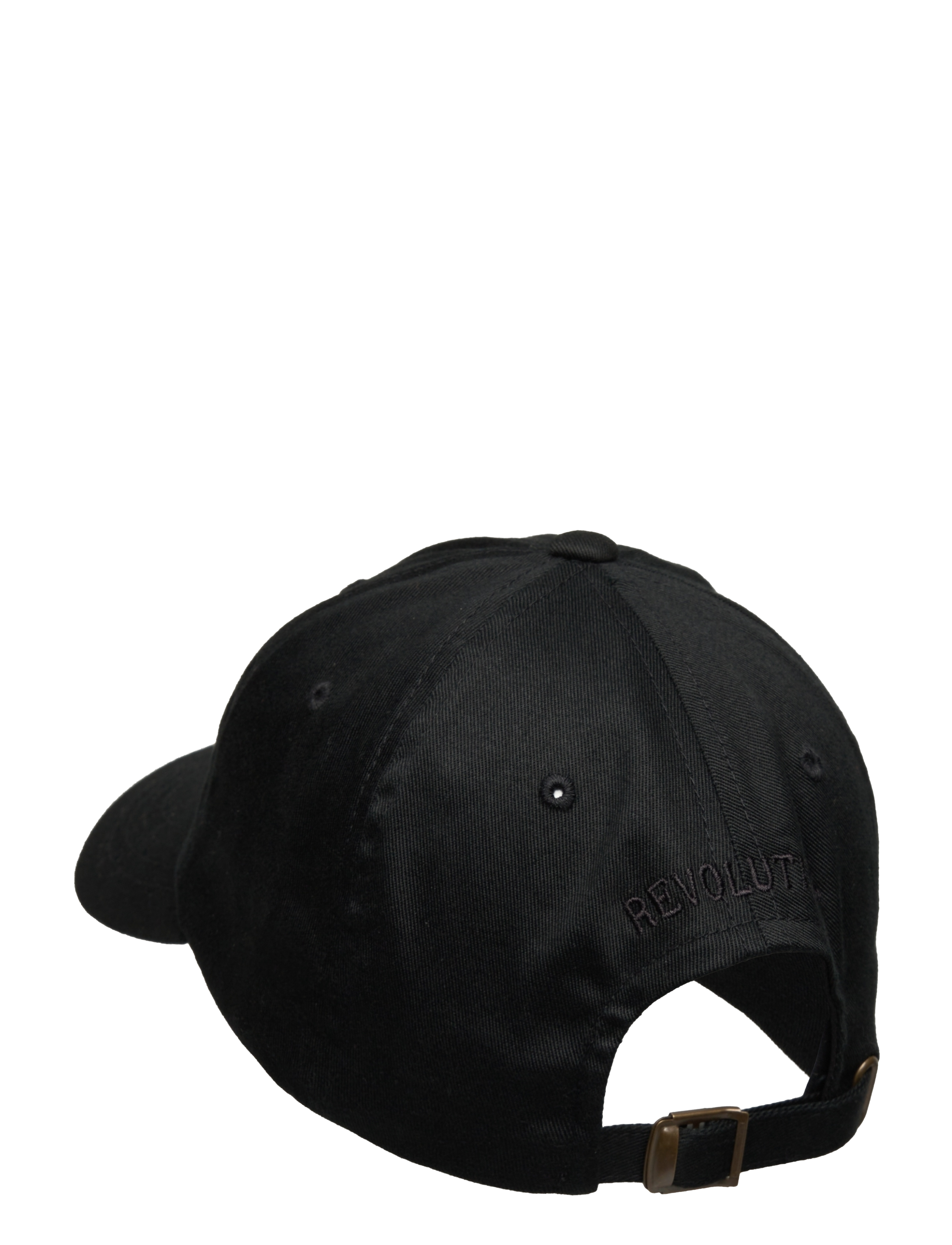 Revolution - A dad cap with a torch batch - black - 1