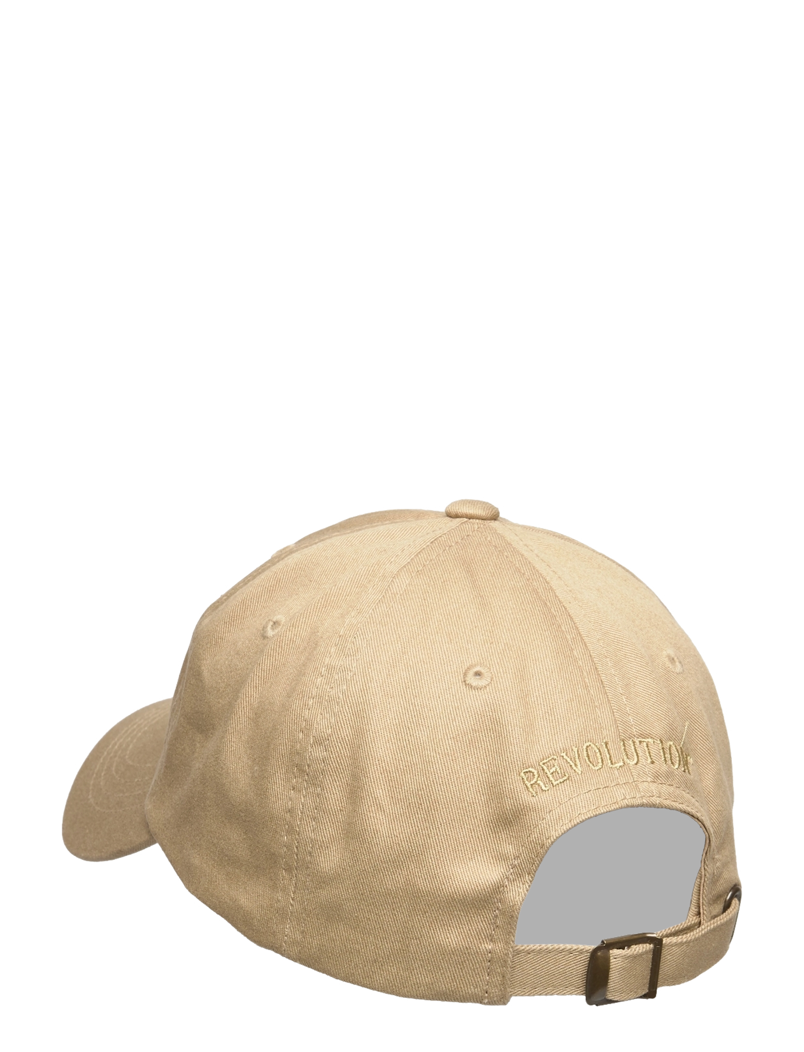 Revolution - A dad cap with a torch batch - khaki - 1