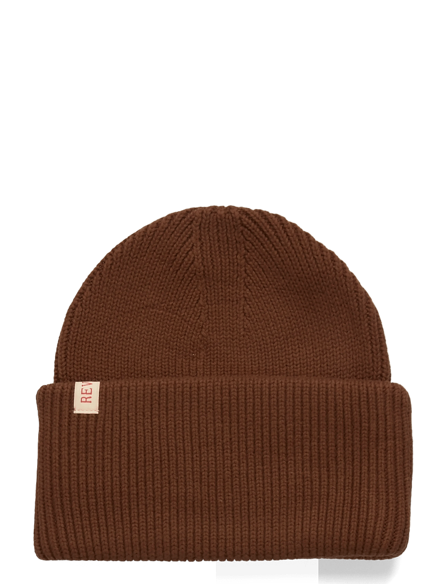 Revolution - Big Fold Up Beanie - kolekcijos - brown - 0