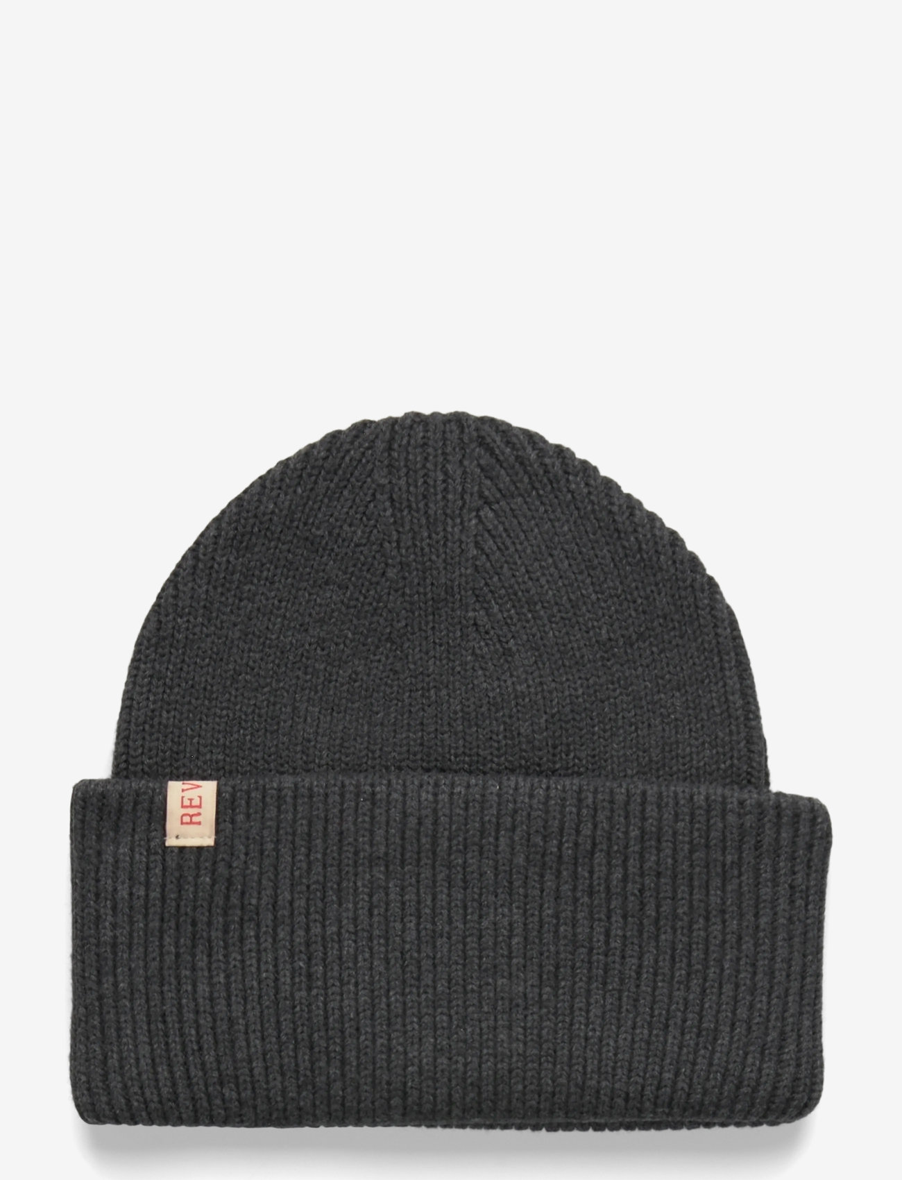 Revolution - Big Fold Up Beanie - lägsta priserna - darkgrey-melange - 0