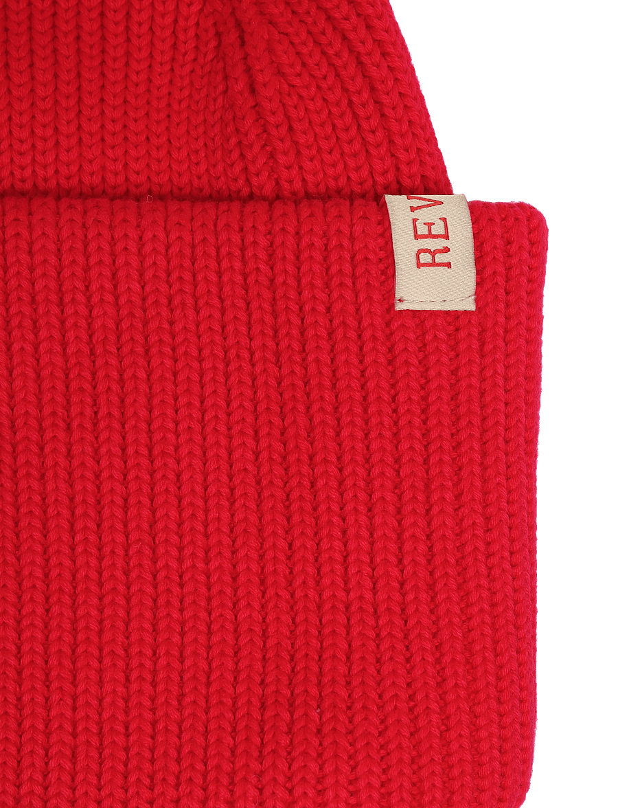 Revolution - Big Fold Up Beanie - osta olukorra järgi - dark red - 1