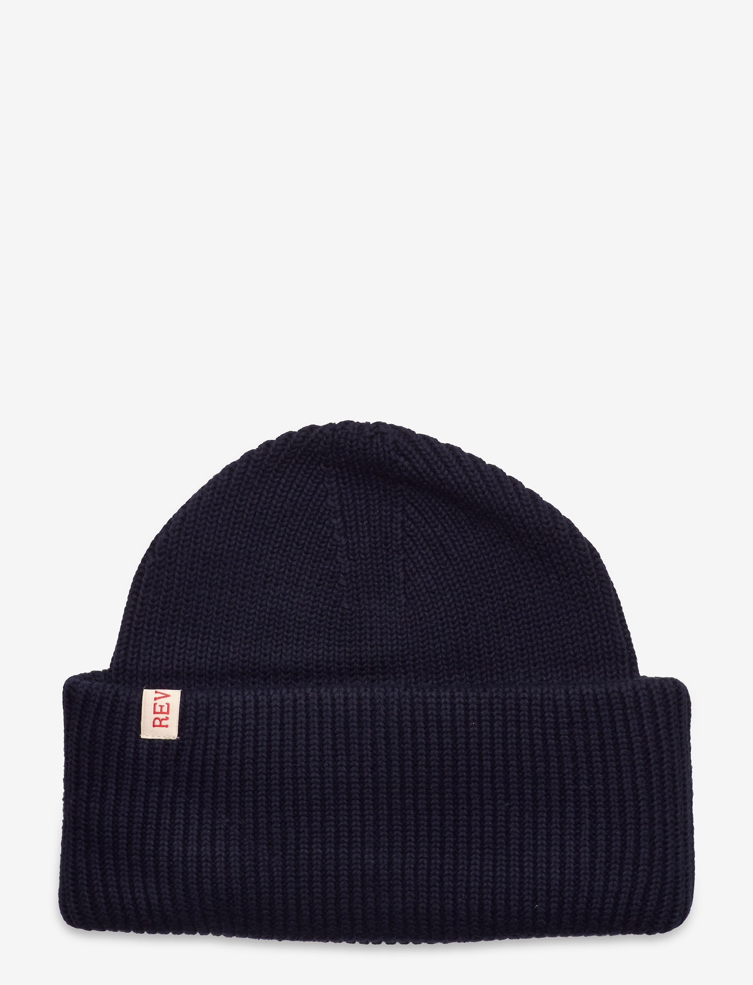 Revolution Big Fold Up Beanie, One Size, Blue, Hovedbeklædning > Huer, Herre