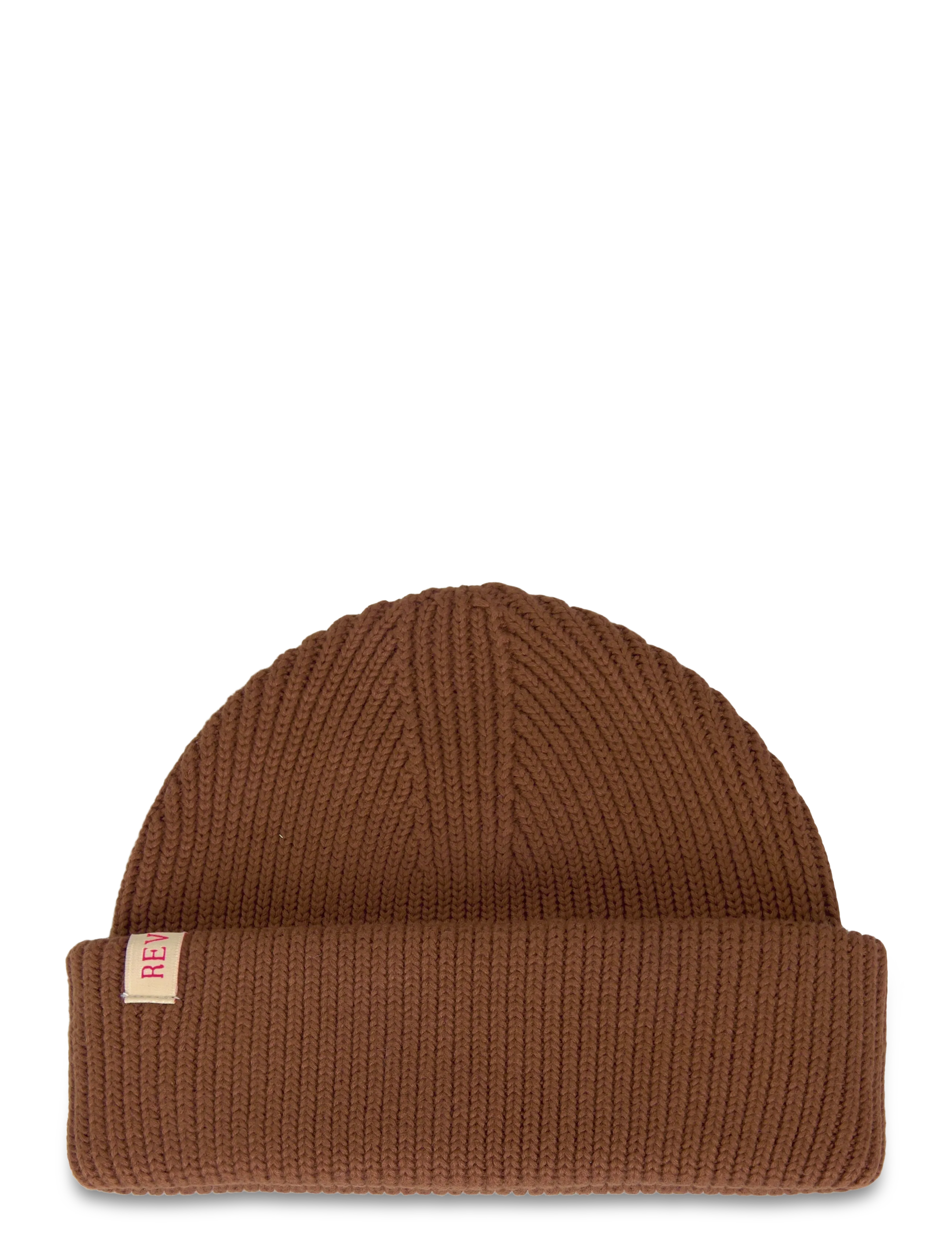 Revolution Fisherman Beanie - Kootud mütsid - BROWN / brown