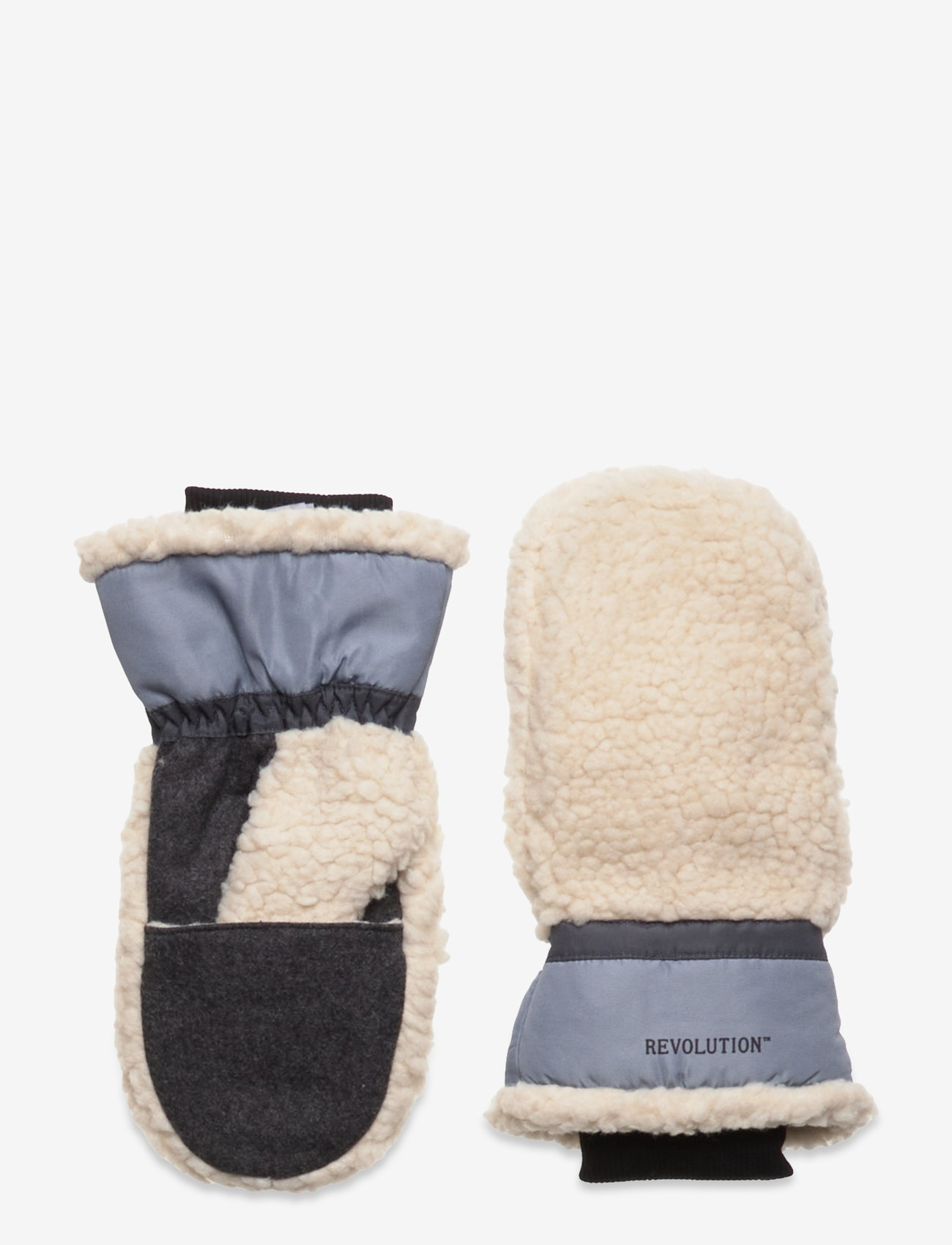 Revolution - Teddy Mittens - grey - 1