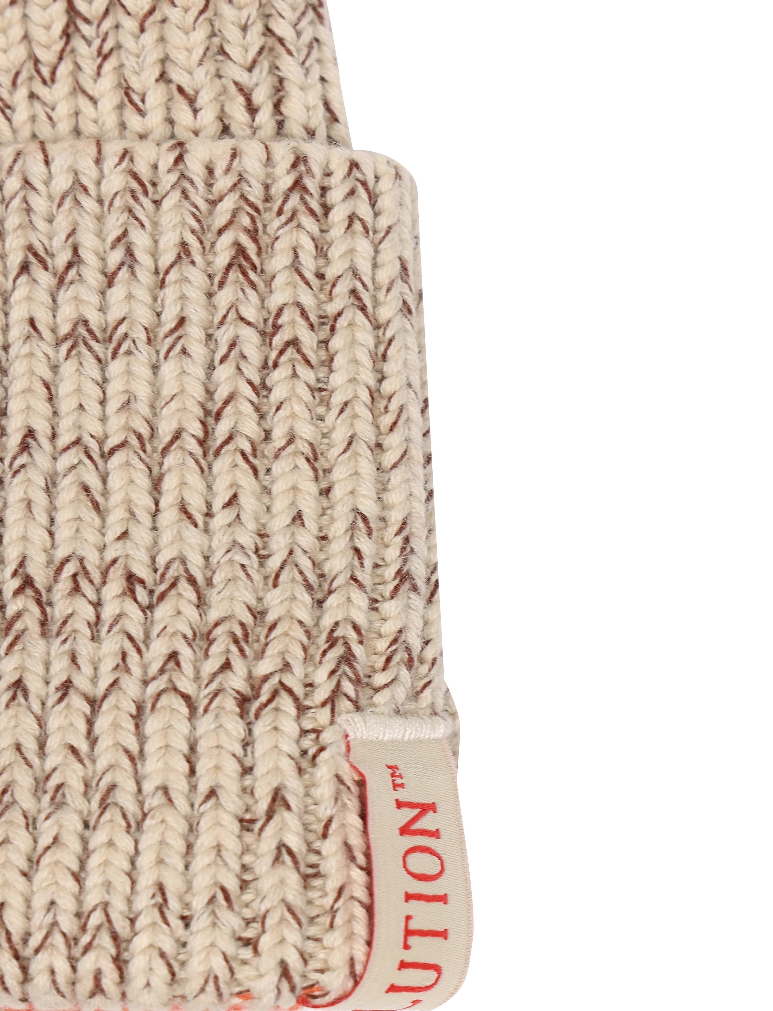 Revolution - Big Fold Up Beanie - shop efter anledning - offwhite - 2
