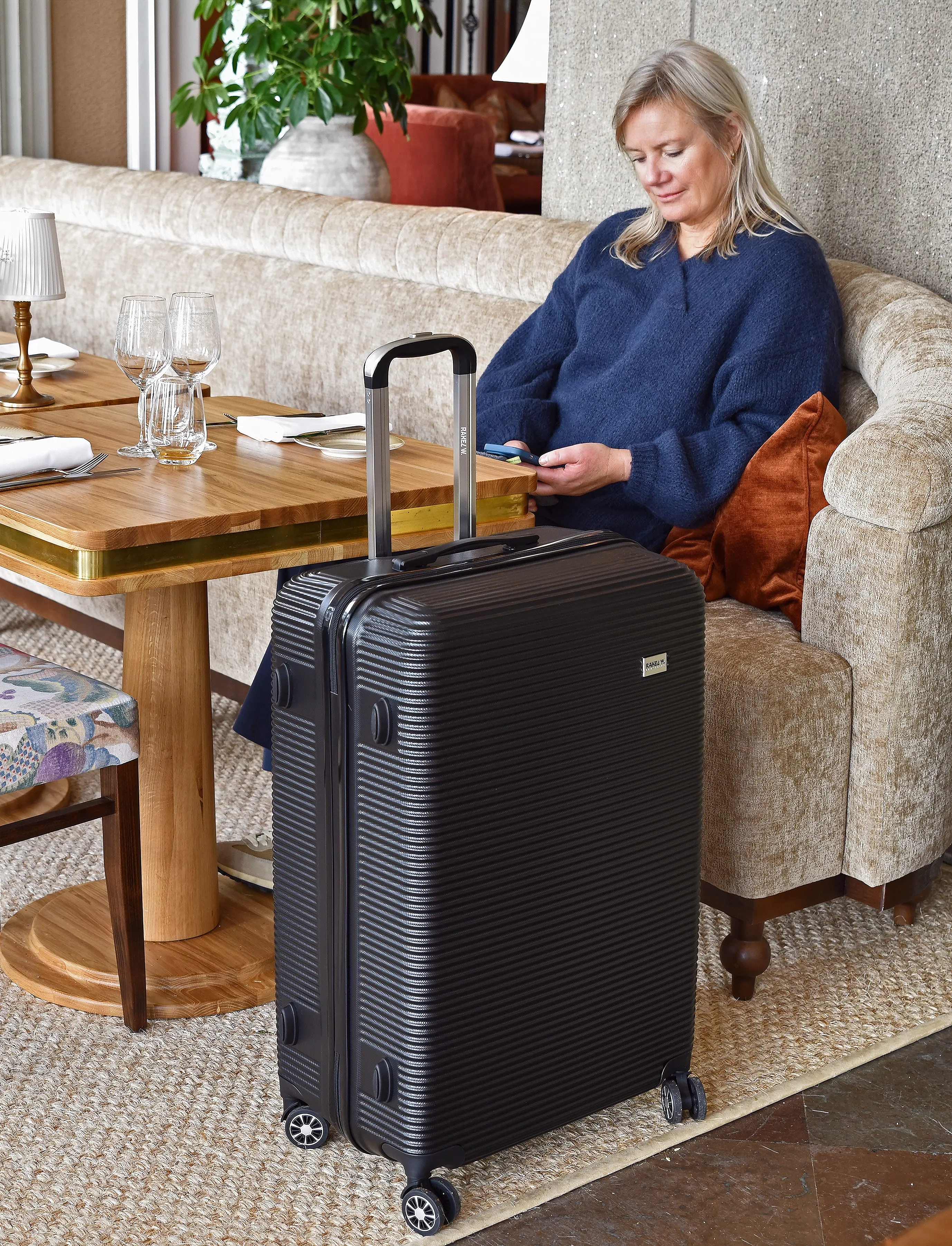 RakelW Travel Rw Travel Classic 3-Set, One Size, Black, Tasker > Kufferter, Herre