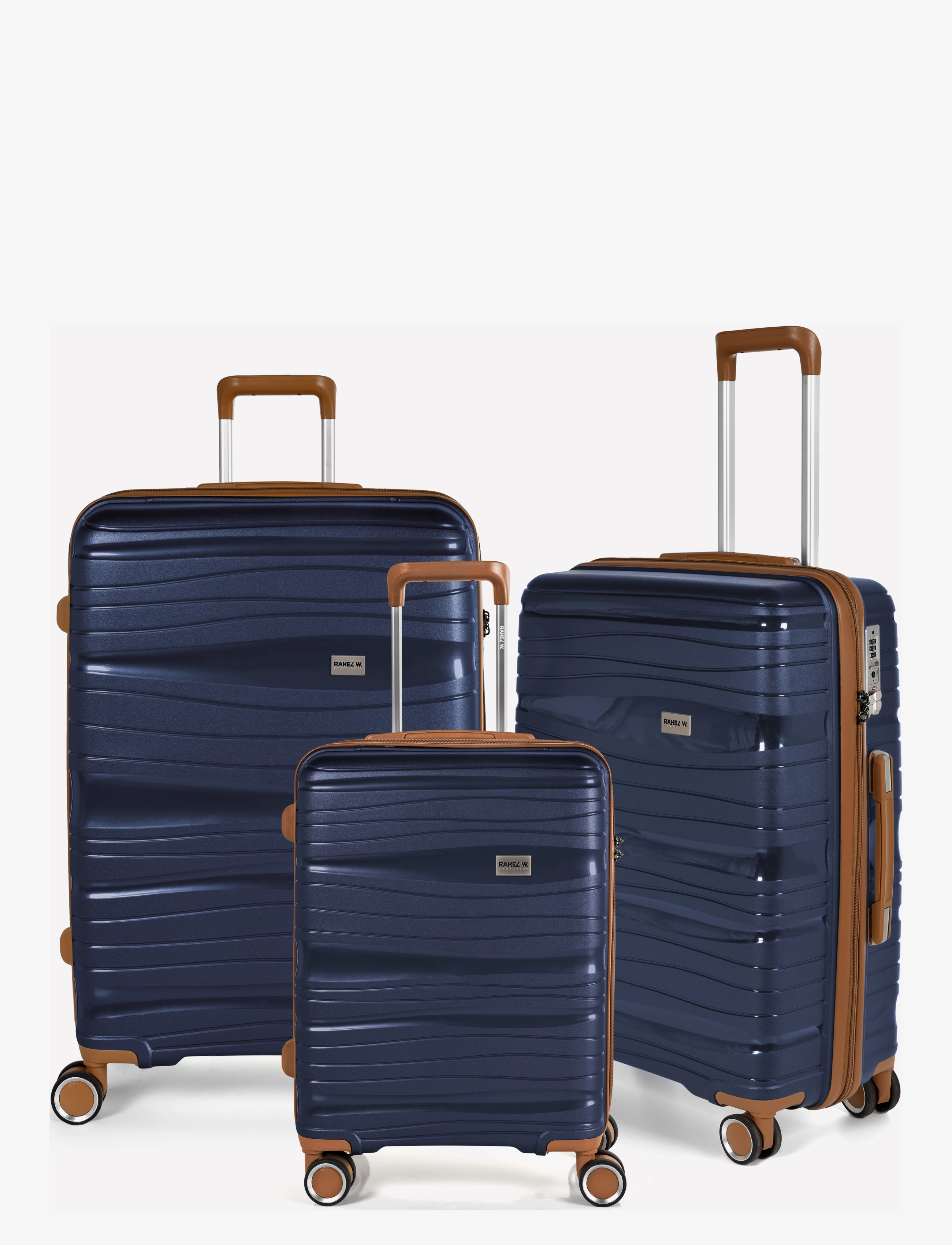 RAKELW TRAVEL Rw Travel Alfrida Collection 3-Set Blau - One Size - Damen