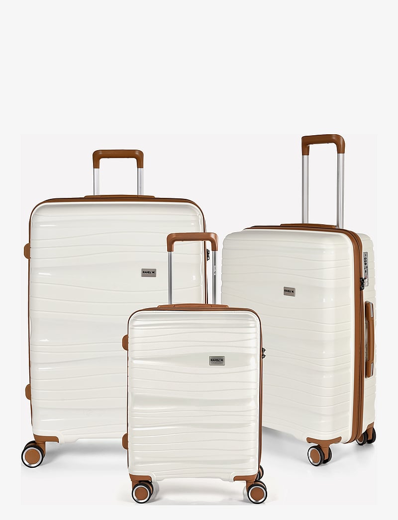 RakelW Travel - RW Travel Alfrida collection 3-set - resväskor - cream white - 1
