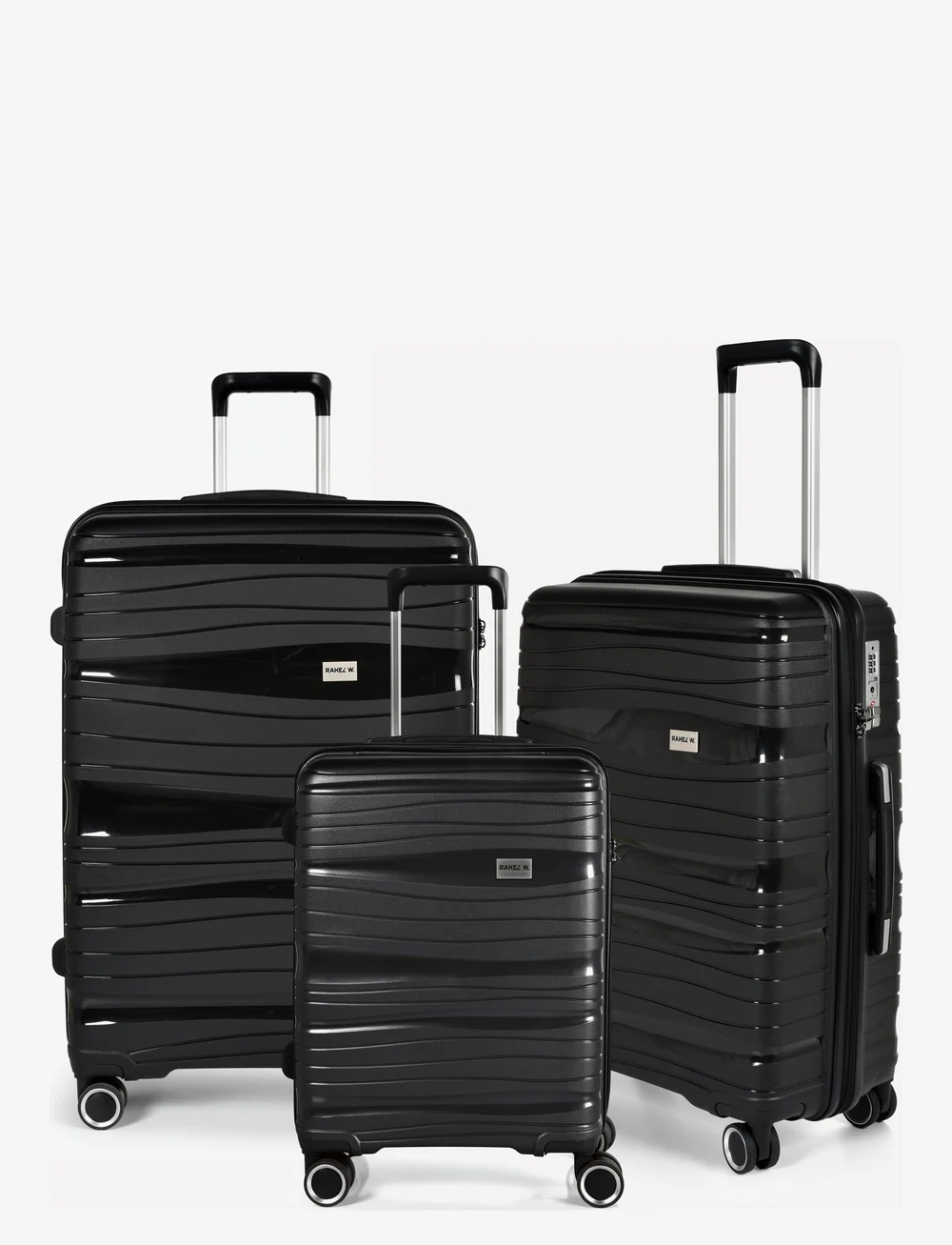 RakelW Travel - RW Travel Alfrida collection 3-set - ceļojumu somas - black - 0