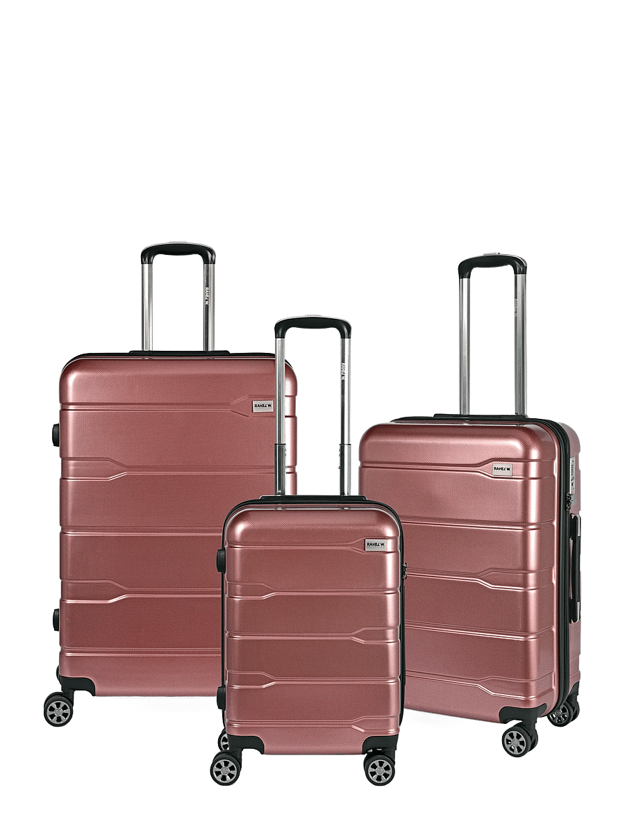 RakelW Travel - RW Travel Ocean Vibes 3 Set Väskor Soft Coral - urlaubsfavoriten - soft coral - 1