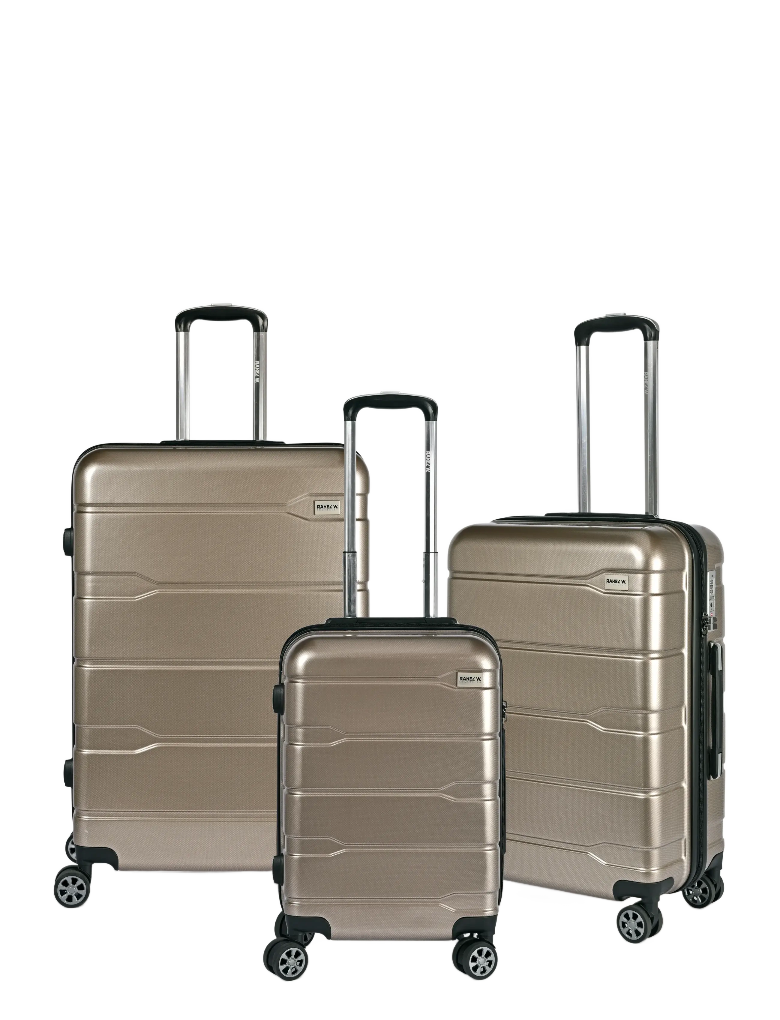 RakelW Travel RW Travel Ocean Vibes 3 Set Väskor Sand - RW Travel - SAND / beige