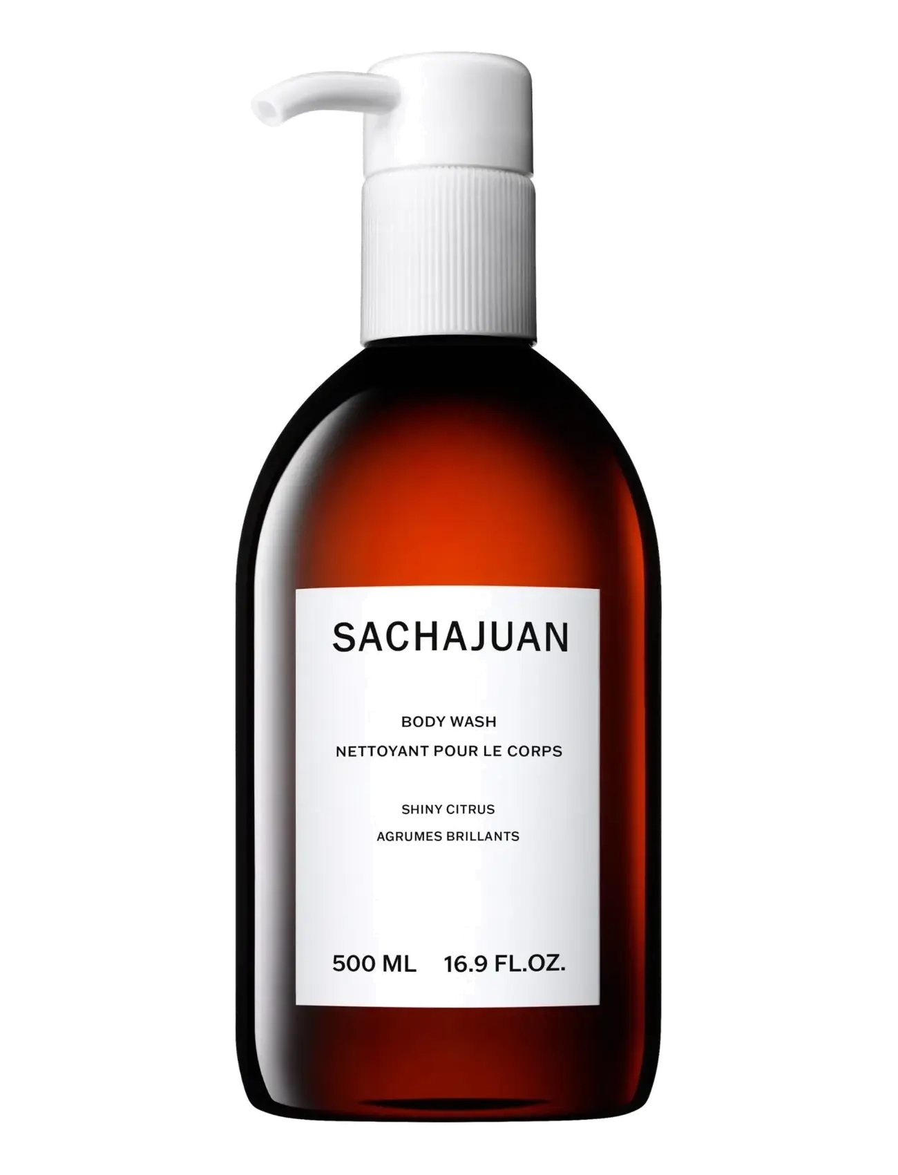 Sachajuan Body Wash Shiny Citrus 500.00 Ml, Badekar og bruser, Nude, Str: 500 ML