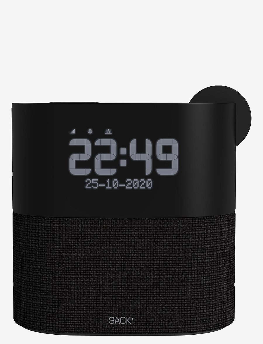 SACKit - WAKEit S - wecker - black - 2