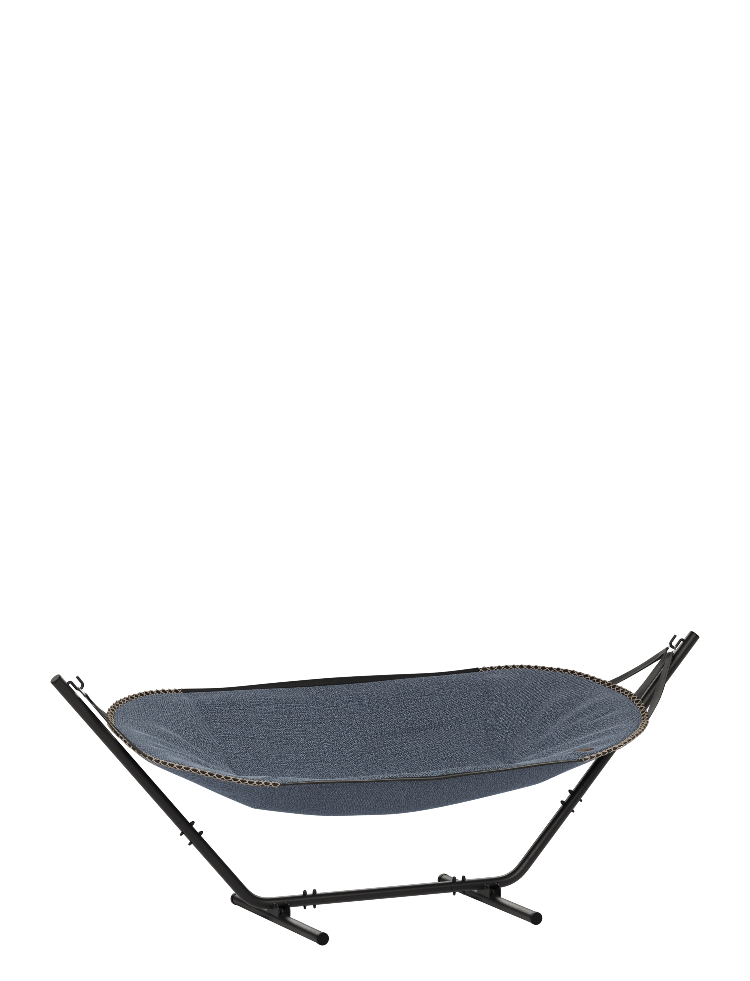 SACKit Cobana Hammock Indigo Black Alu Frame***, Outdoor Seating, Navy, Str: ONE SIZE