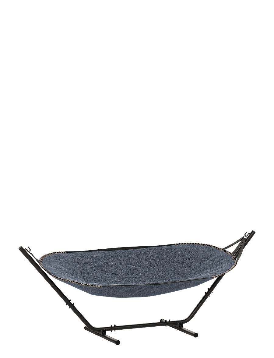 SACKit - Cobana Hammock Indigo - Black Alu frame*** - meble - indigo - 1