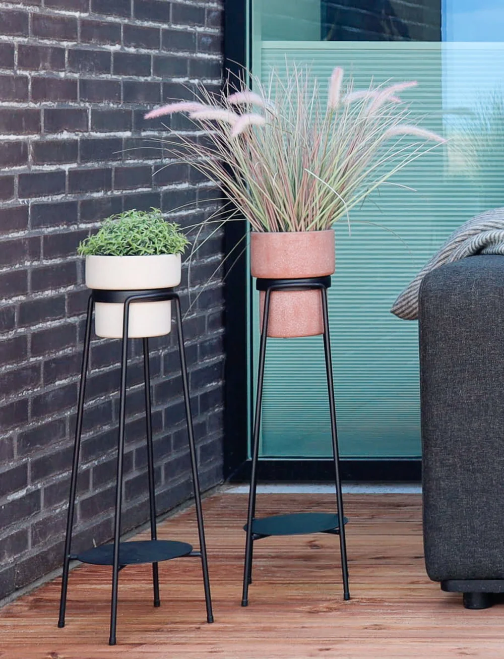 SACKit - Patio Accessory Stand - laternen - black - 2