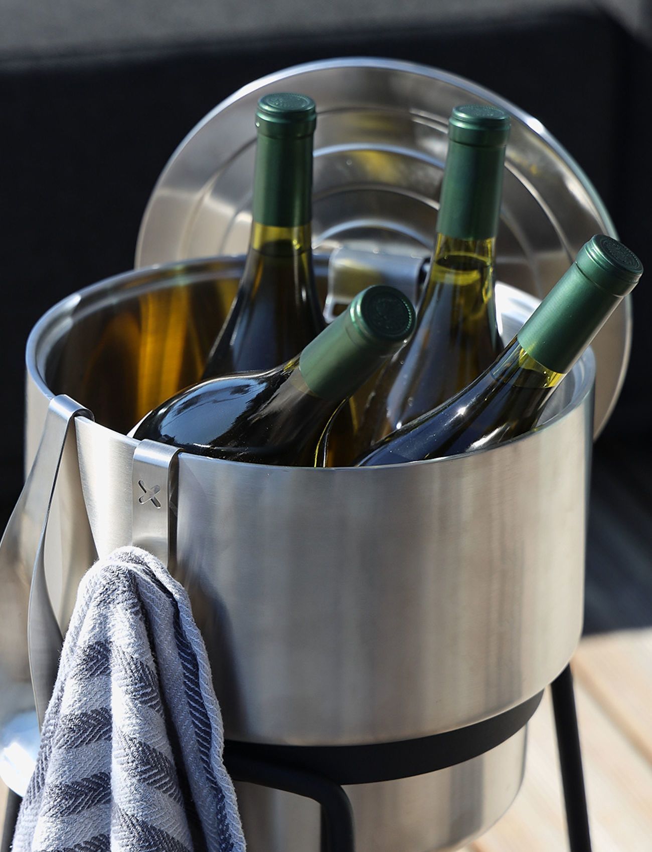 SACKit - Wine Bucket - Accessories - jääkulhot - stainless steel - 1