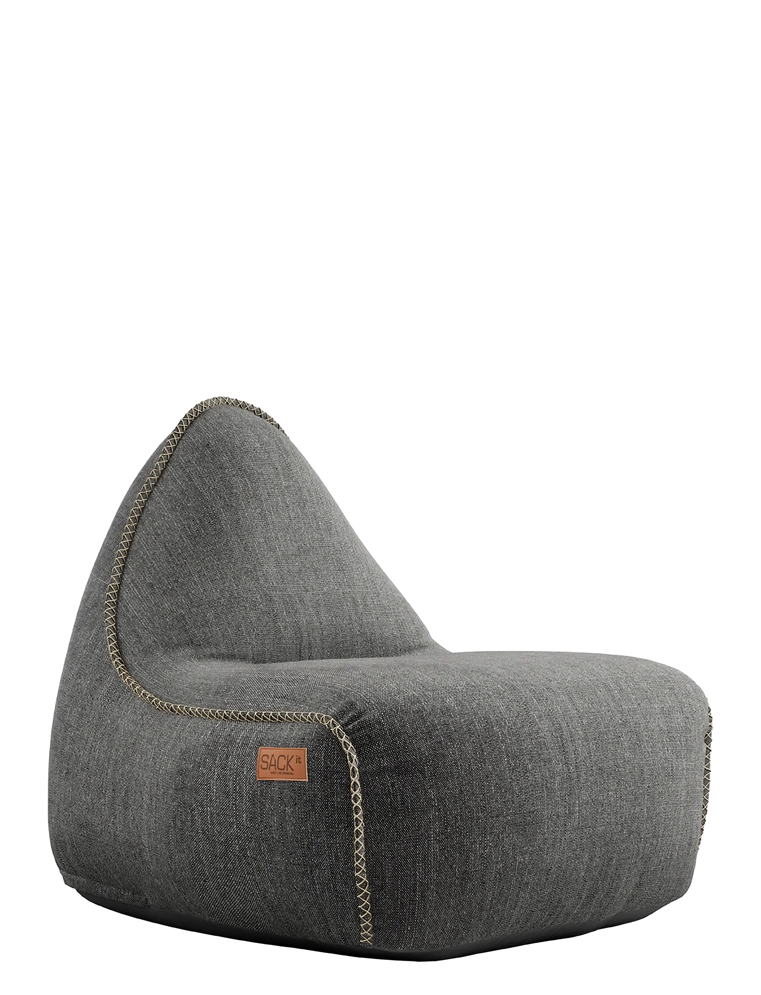 SACKit Cobana Lounge Chair, Stol, Grå, Str: ONE SIZE