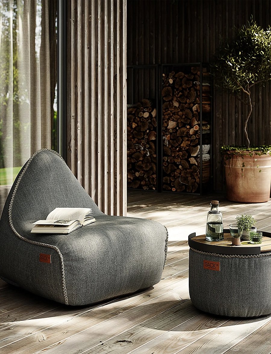 SACKit - Cobana Lounge Chair - møbler - grey - 0
