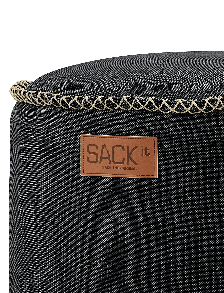 SACKit - Cobana Pouf - mööbel - black - 1