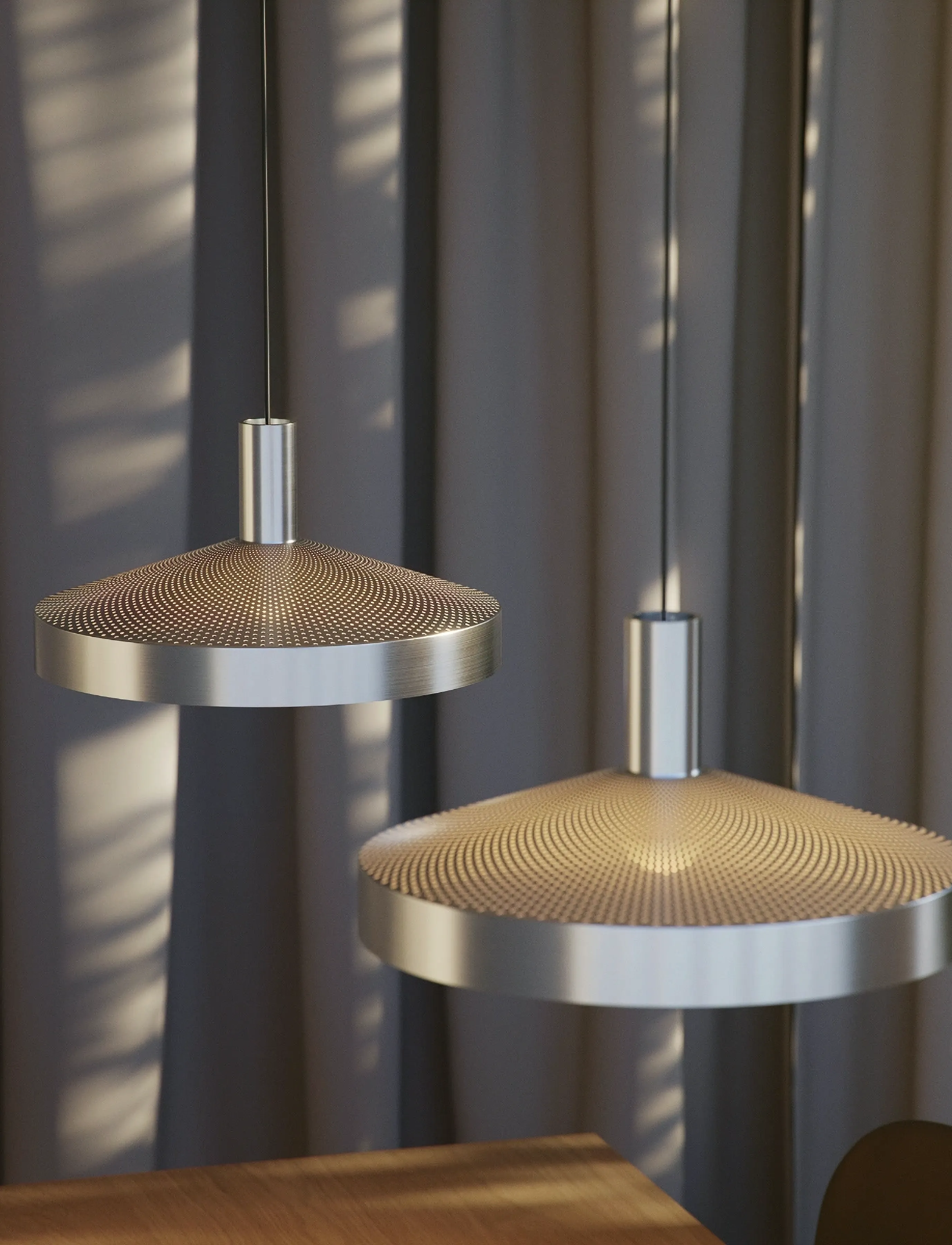SACKit Dawn Pendant Ø400, Ø 25 cm, Ceiling Lamps, Silber - Homeware