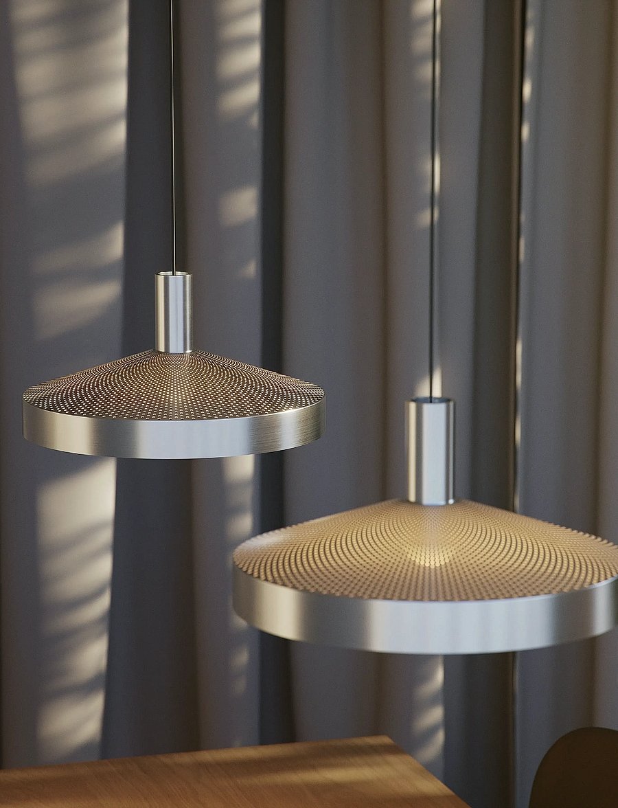 SACKit - DAWN Pendant ø400 - laevalgustid - polished - 3