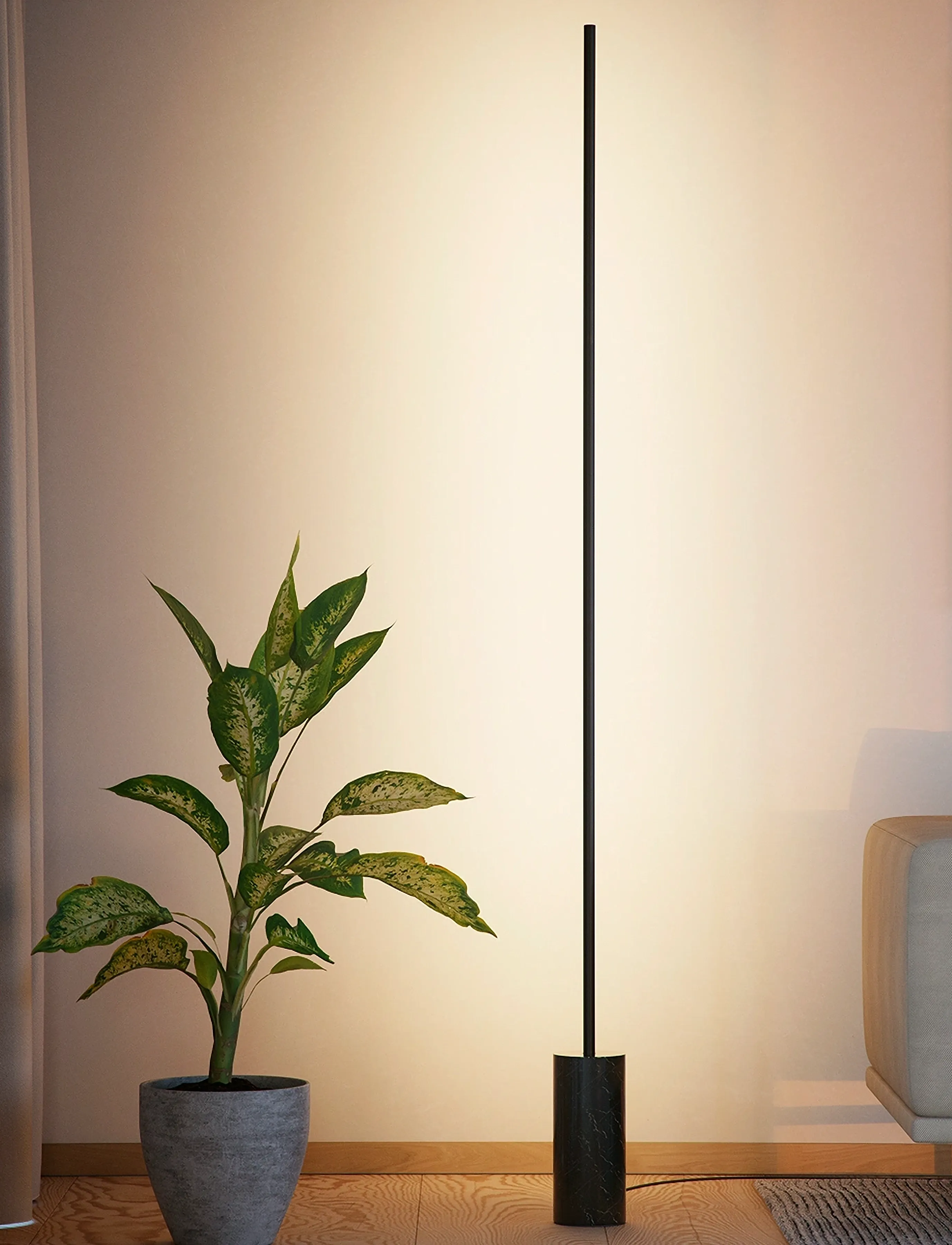 SACKit Expo 185, H185 cm, Black, Lamper > Gulvlamper, Unisex