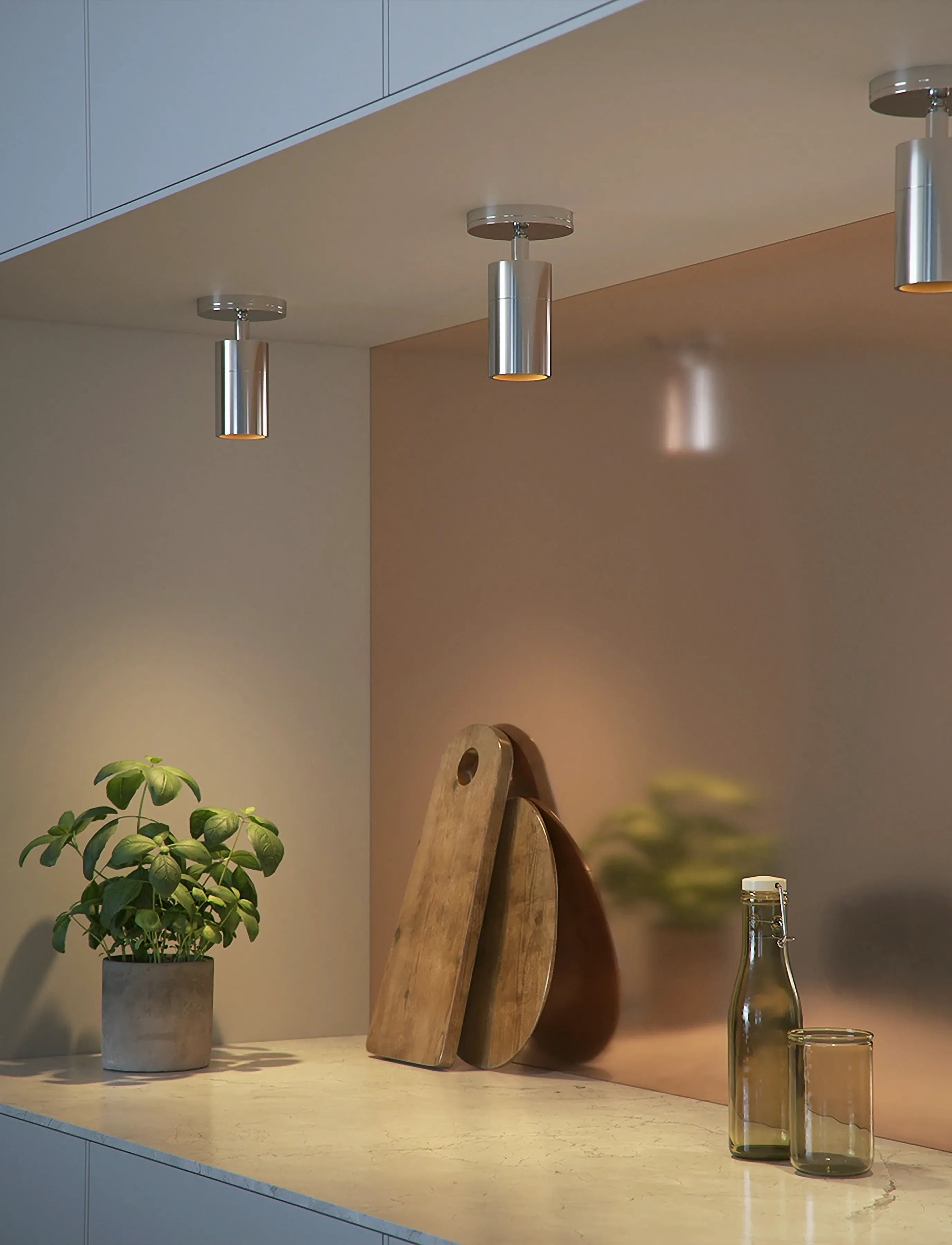SACKit Expo Ceiling, One Size, Ceiling Lamps, Silber - Spotlights, Homeware