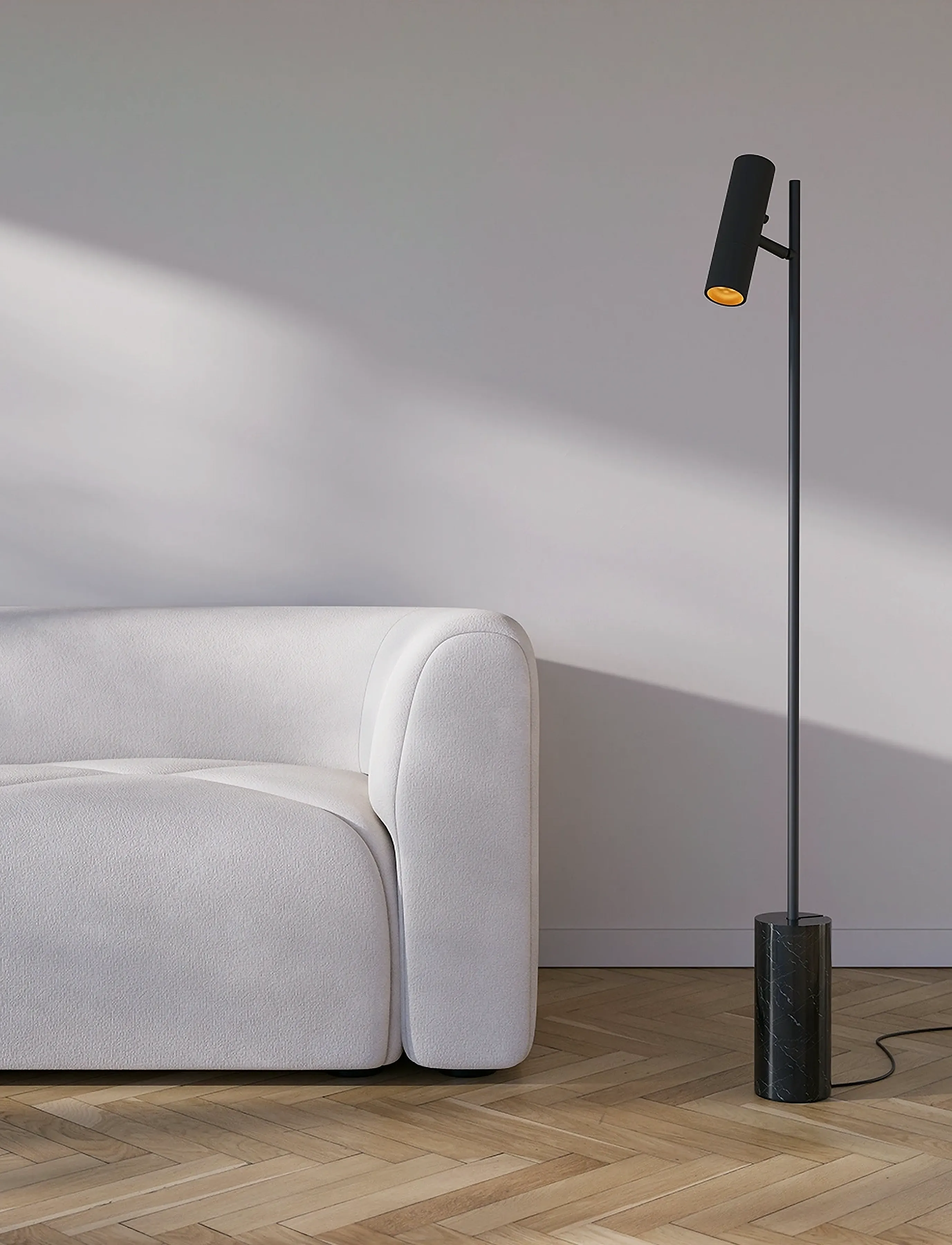 SACKit Expo Floor, H131 cm, Black, Lamper > Gulvlamper, Unisex