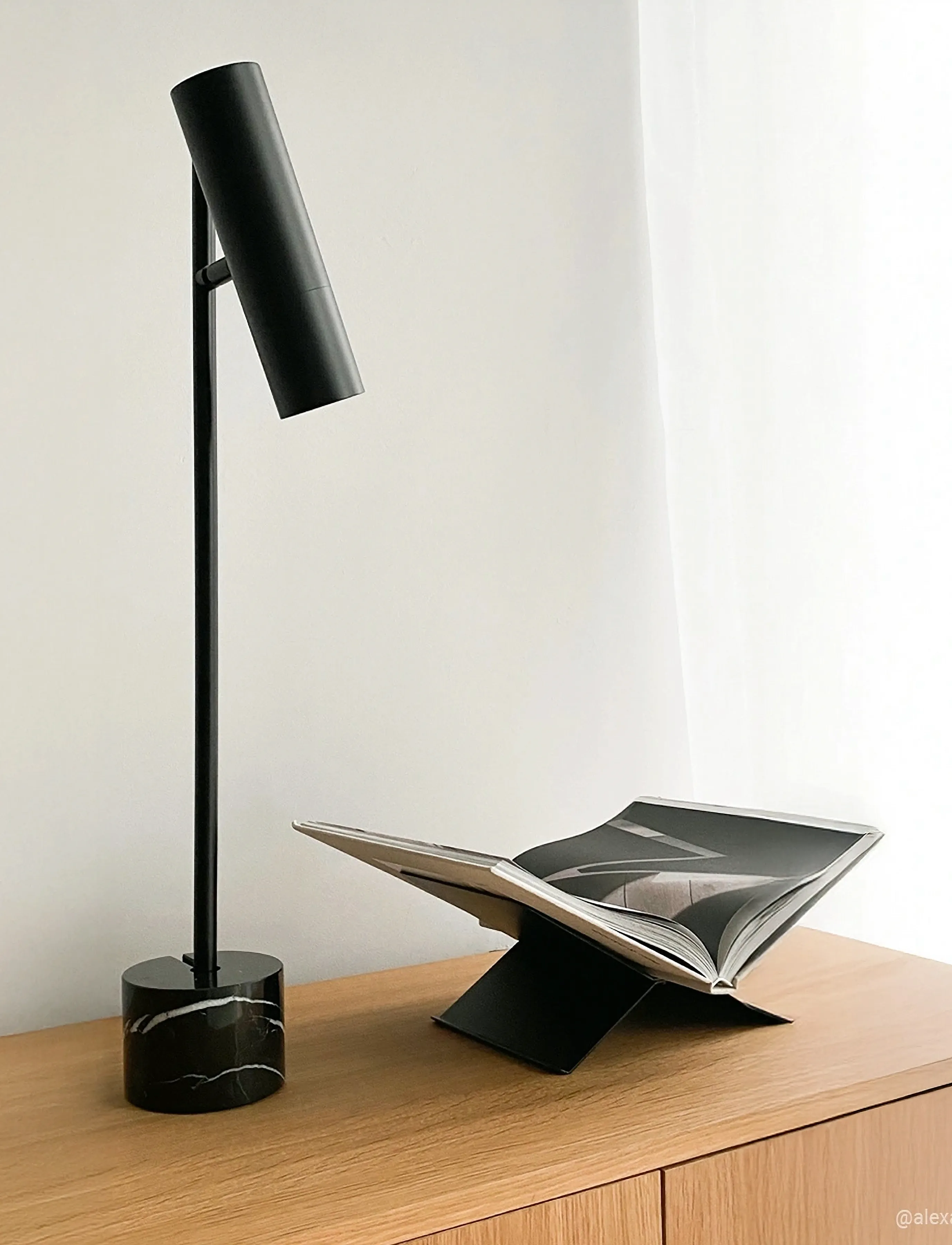 SACKit Expo Table, H67 cm, Lamps, Schwarz - Table Homeware