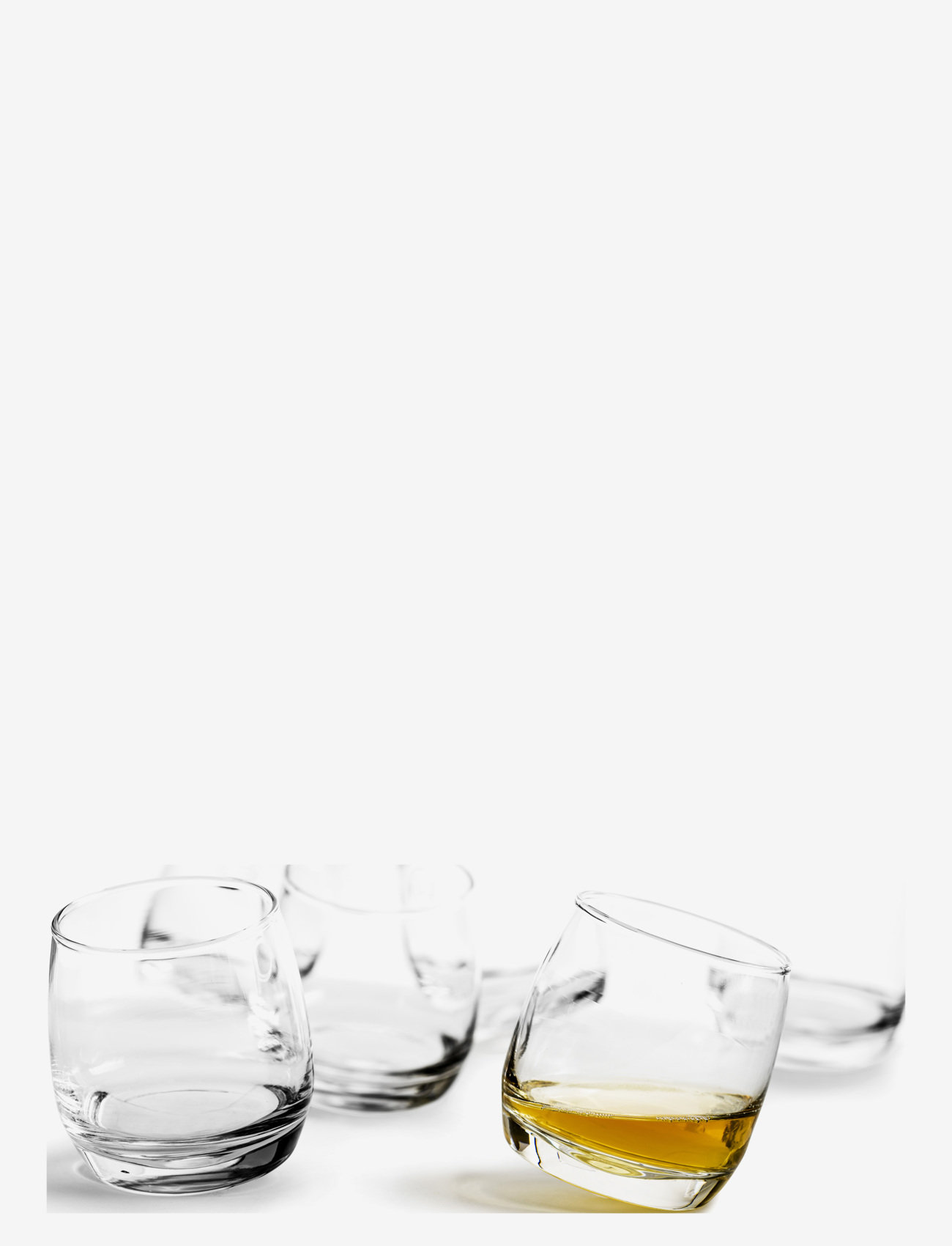 Sagaform - Club whiskey glasses, rounded base, 6-pack - shop by price - clear - 0