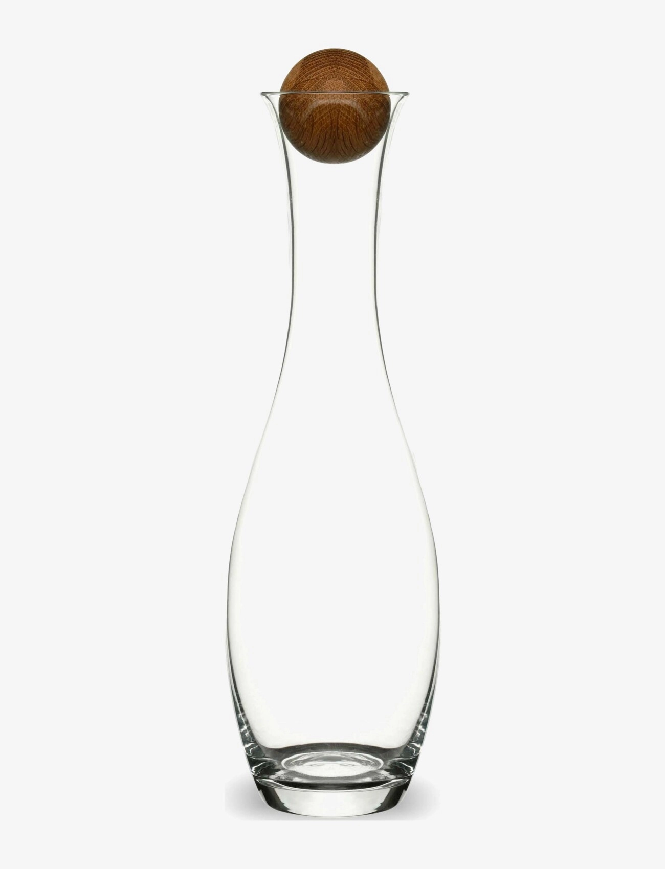 SAGAFORM Nature Wine/Water Carafe With Oak Stopper CLEAR - 1 L - Unisex