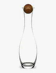 Sagaform - Nature wine/water carafe with oak stopper - vyno grafinai - clear - 0