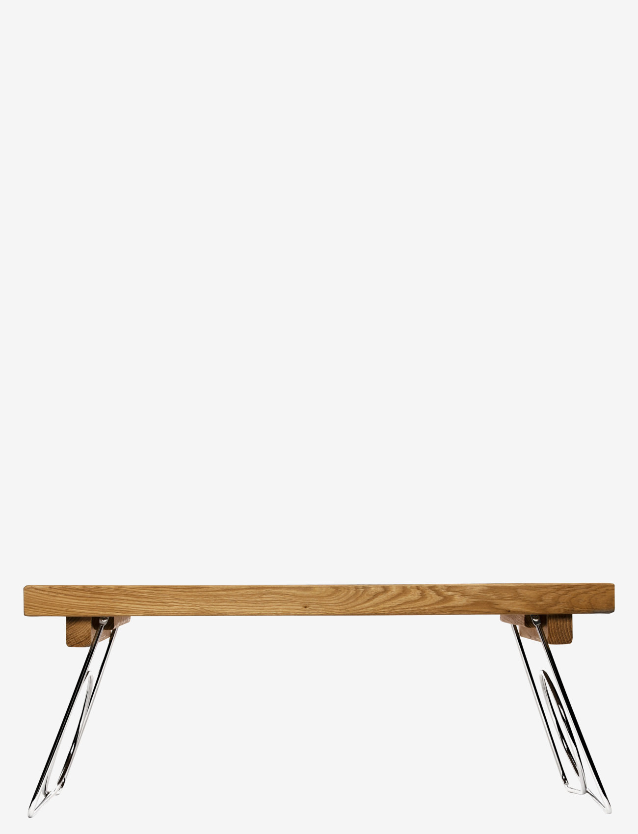 Sagaform - Nature bed tray with folding legs - brown - 0