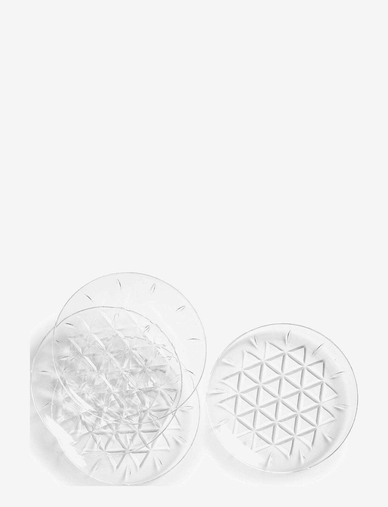 Sagaform - Picnic Juni side plate - lowest prices - clear - 0