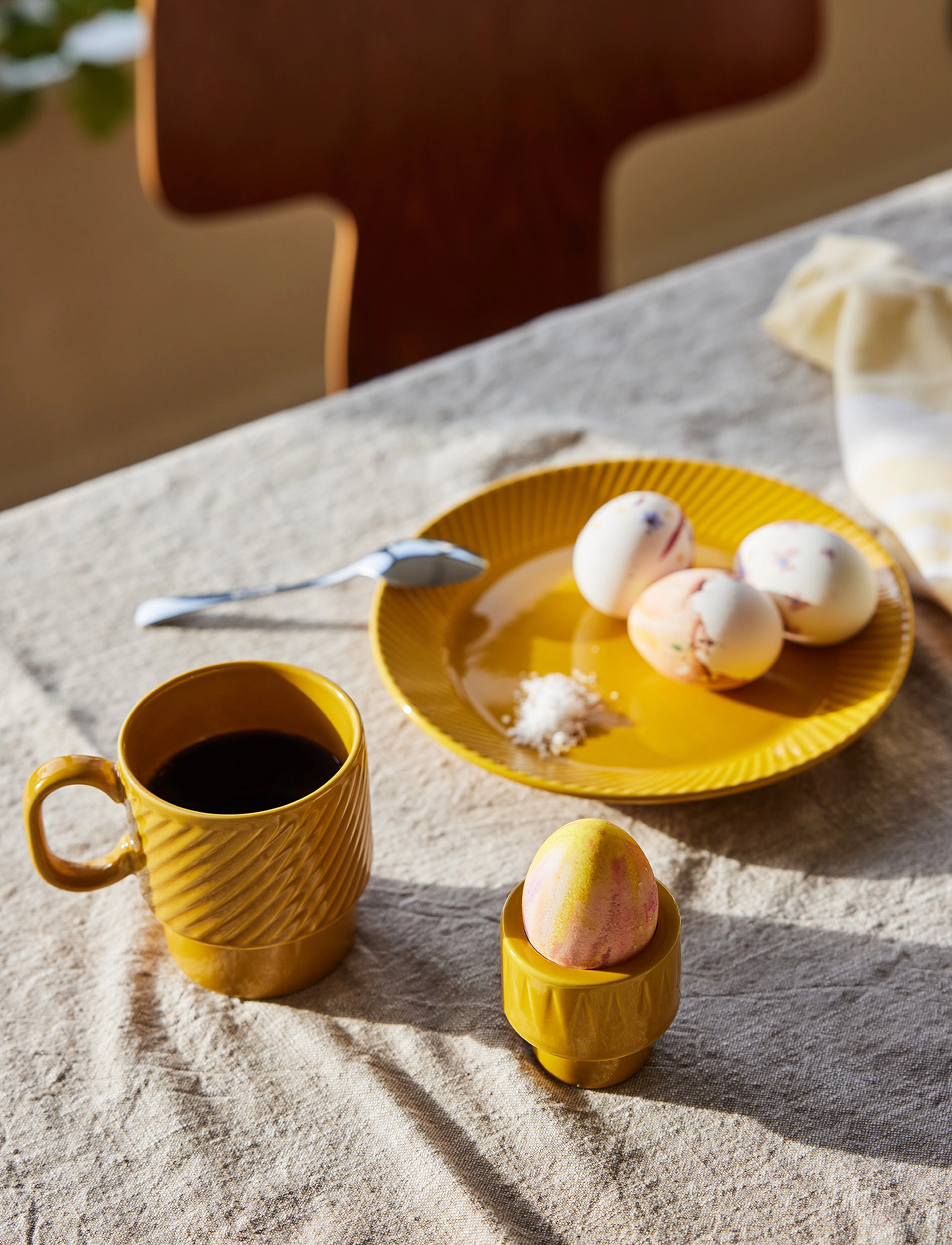 Sagaform - Coffee & More, side plate - die niedrigsten preise - yellow - 2