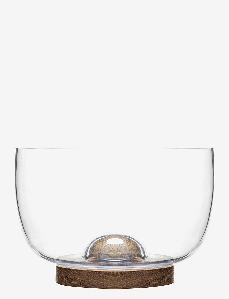 Sagaform - Nature serving bowl, big - obstschalen - clear - 0