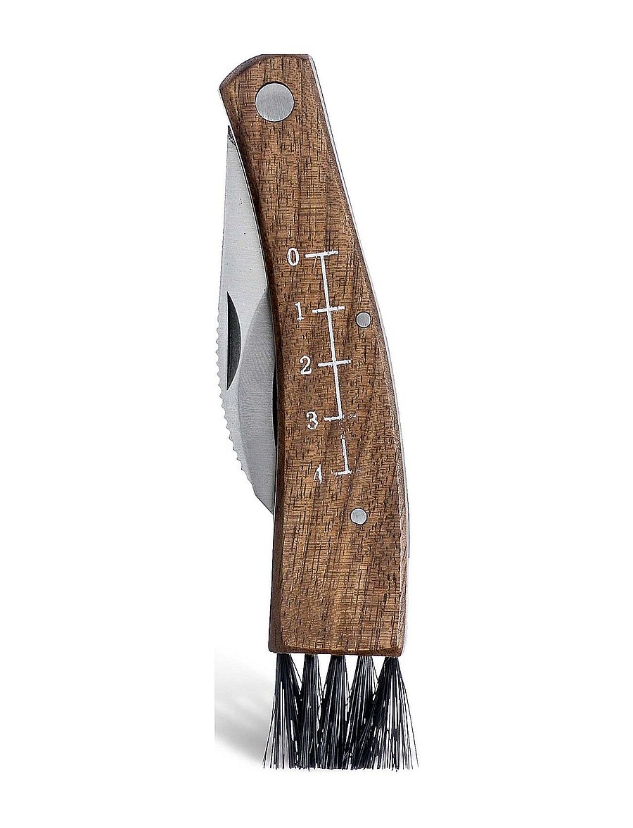Sagaform - Mushroom knife in case - andere küchenutensilien - black/brown - 2