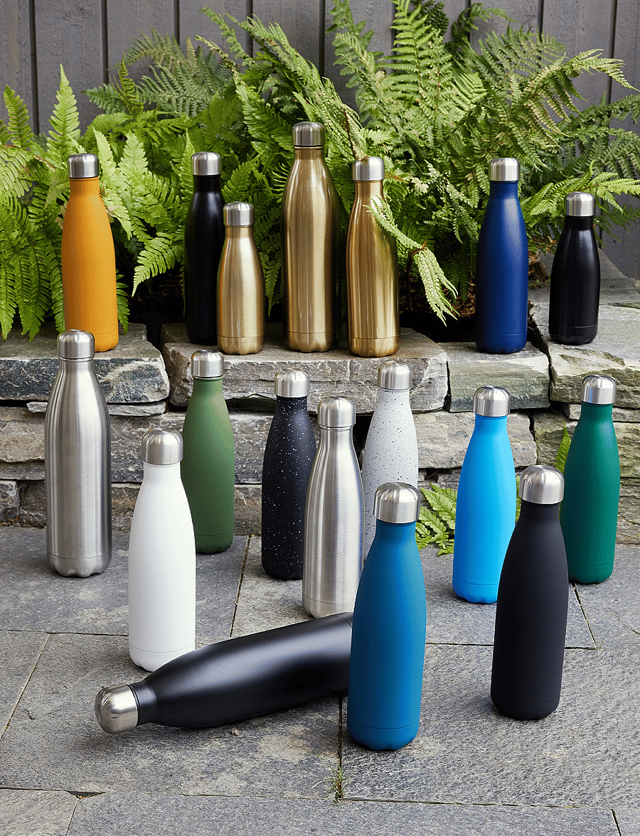 Sagaform - Steel bottle - termopudelid - gold - 0