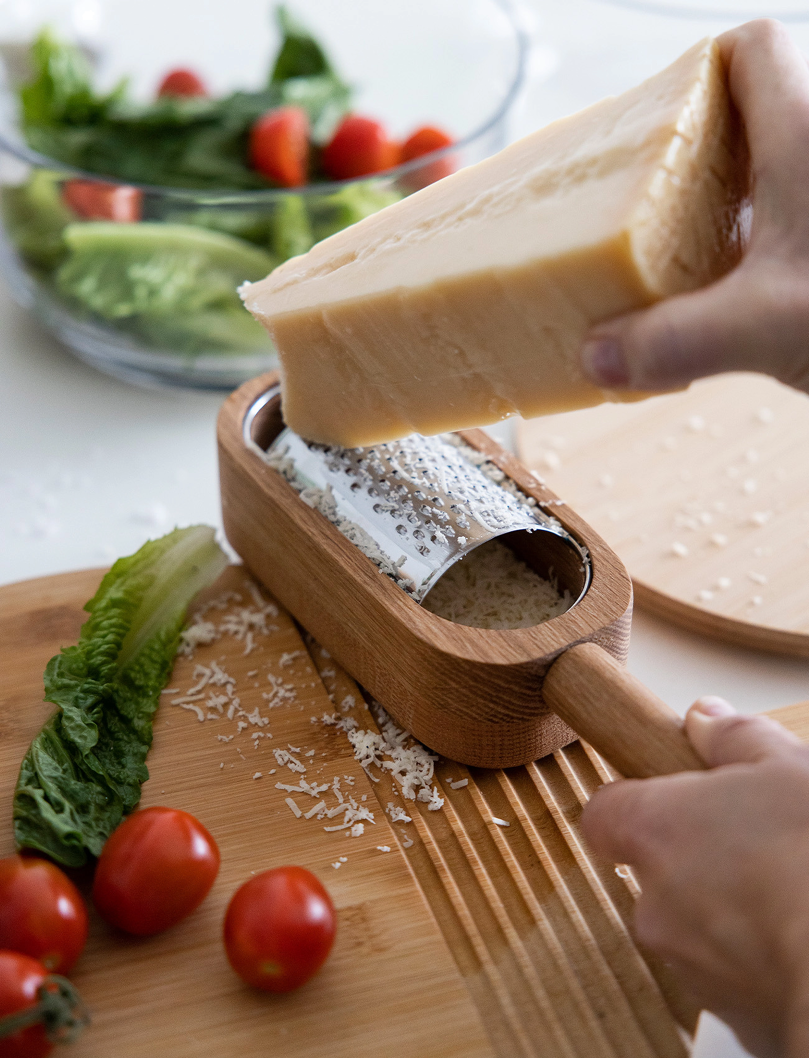 Sagaform Nature Cheese Grater, One Size, Kitchen Tools, Braun - Graters, Homeware