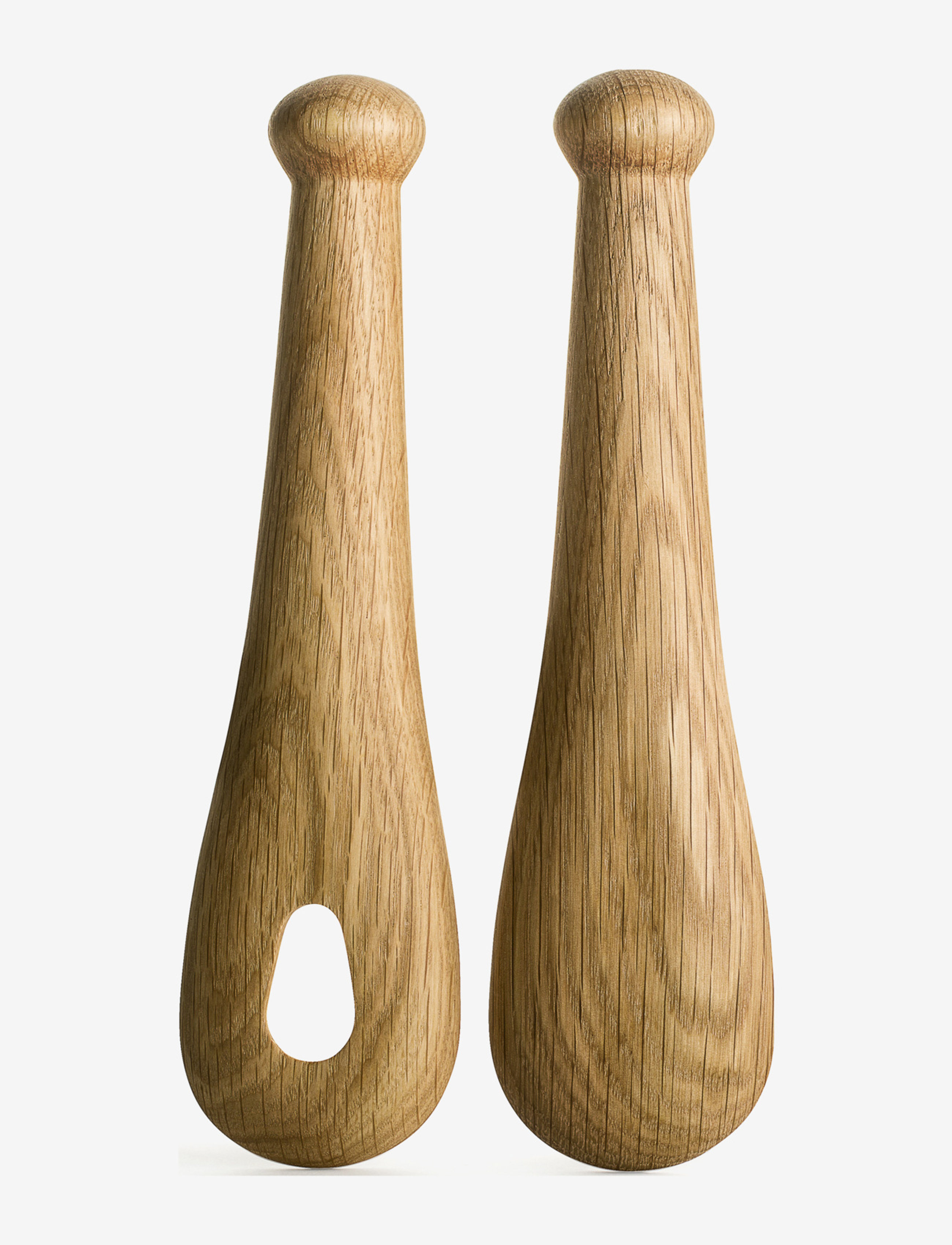 Sagaform Nature Salad Servers, Salatbestik, Brun, Str: L24CM
