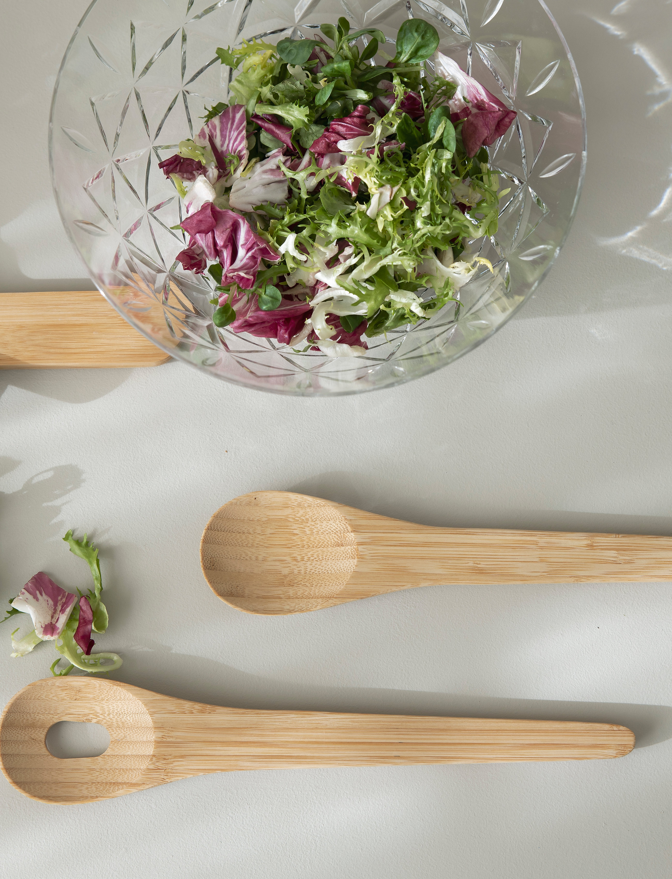 Sagaform Nature Salad Servers, L24 cm, Brown, Bestik > Salatbestik, Unisex