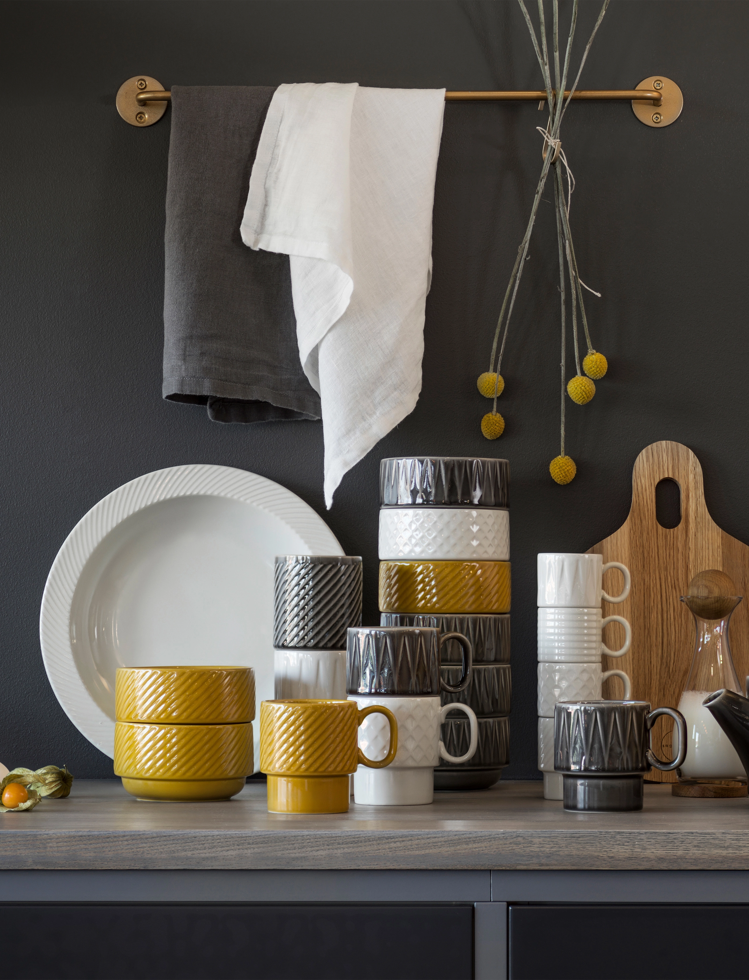 Sagaform Coffee & More, Bowl, Ø 12 cm, Bowls Serving Dishes, Grau - Bowls, Homeware