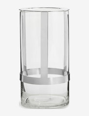 Sagaform - Hold vase large - zylindervasen - silver - 0