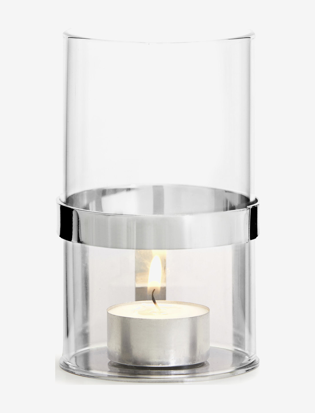 Sagaform - Hold tealight holder - teelichthalter - silver - 0