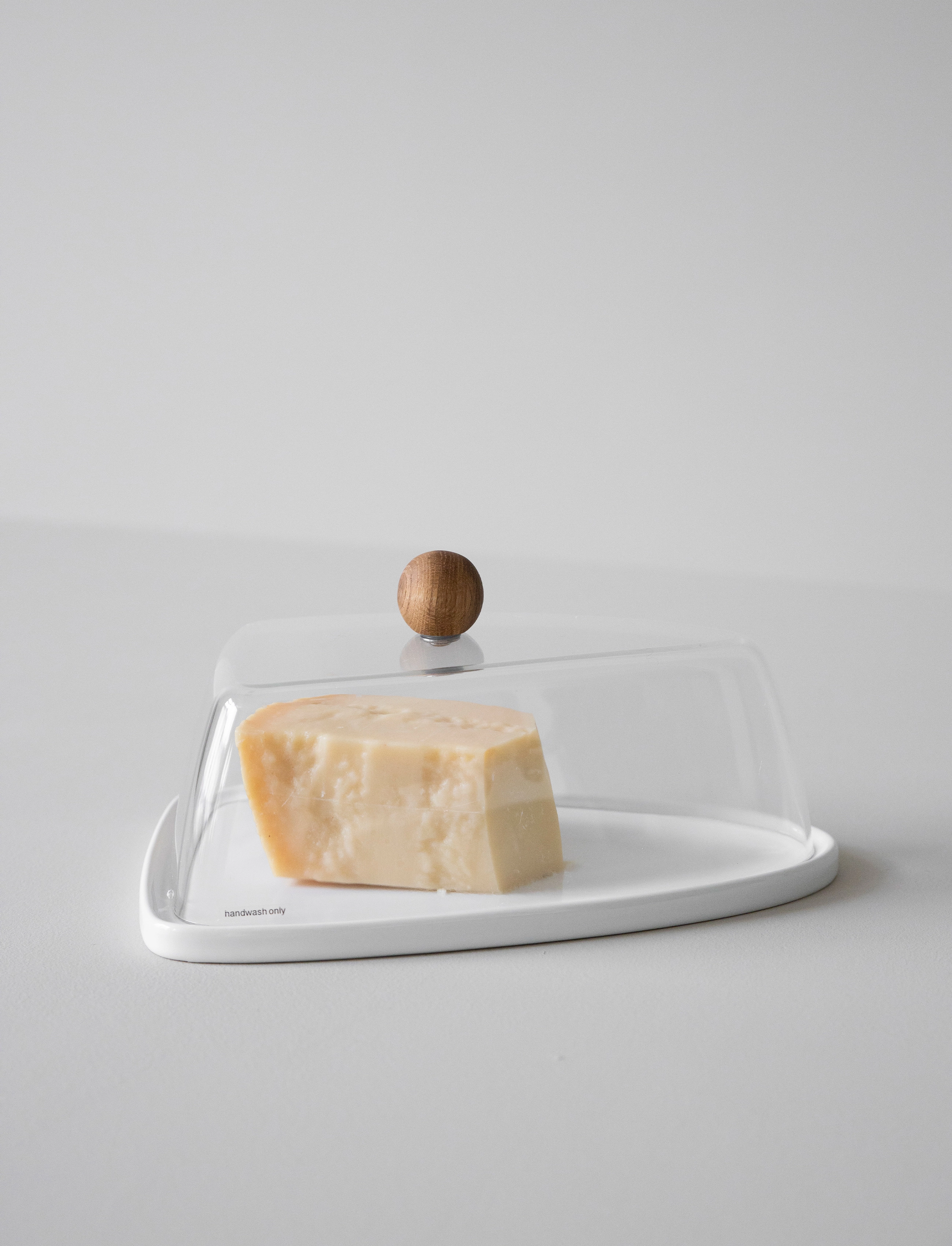 Sagaform Nature Cheese With Oak Handle, 25X16.5X11.5 cm, Kitchen Storage, Nackt - Cups, Homeware