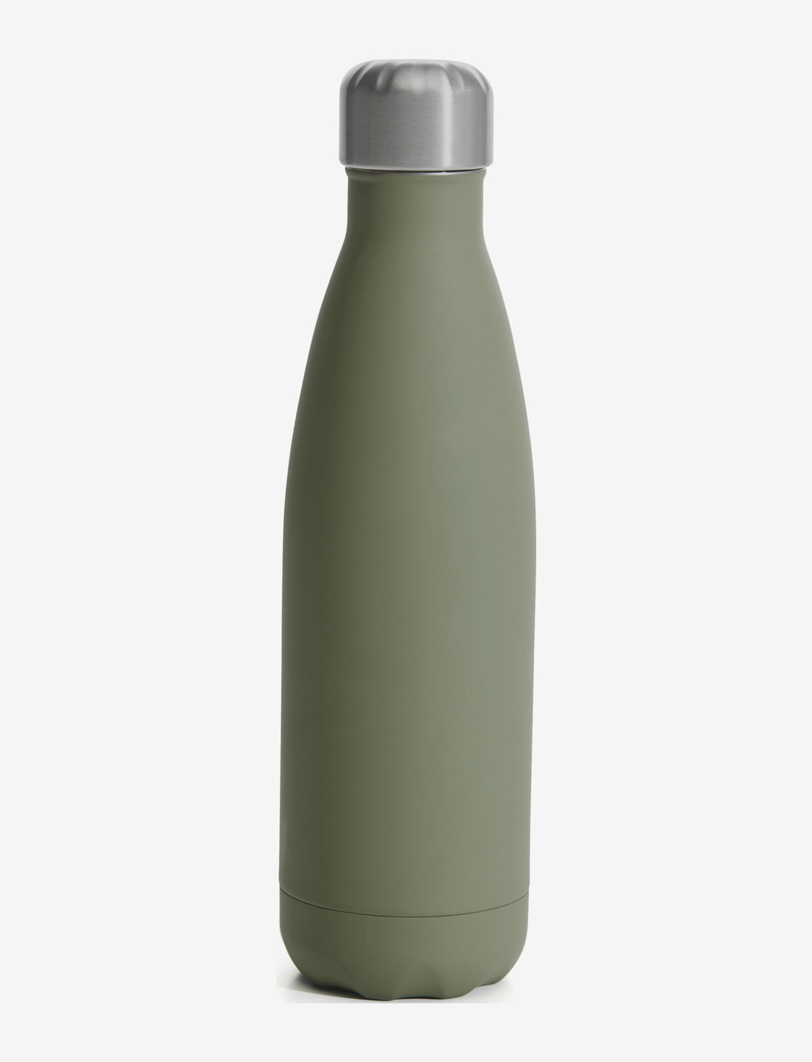 Sagaform Steel Bottle Rubber Finish 50Cl, Water Bottles, Grøn, Str: 50 CL