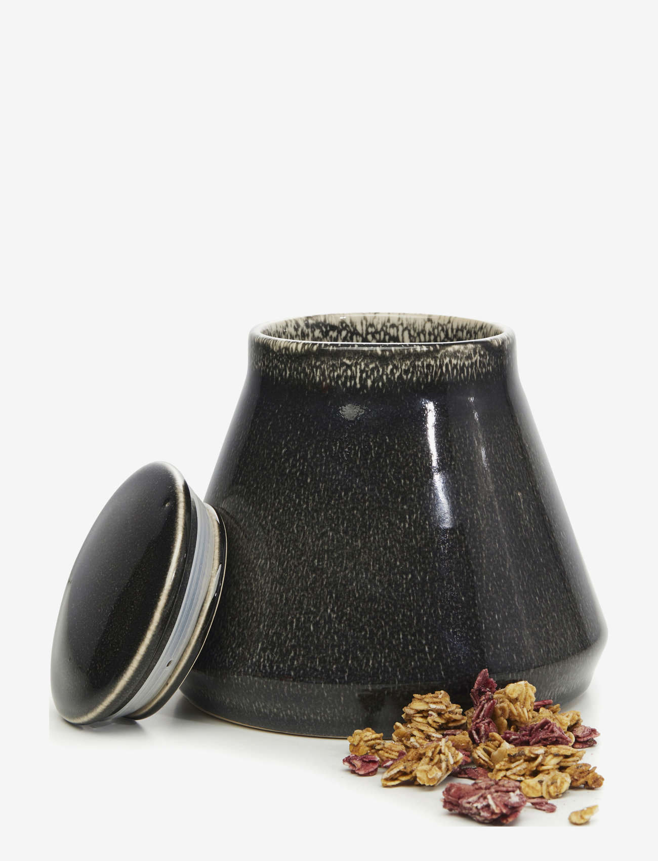 Sagaform - Nature jar with lid large - de laveste prisene - black - 0